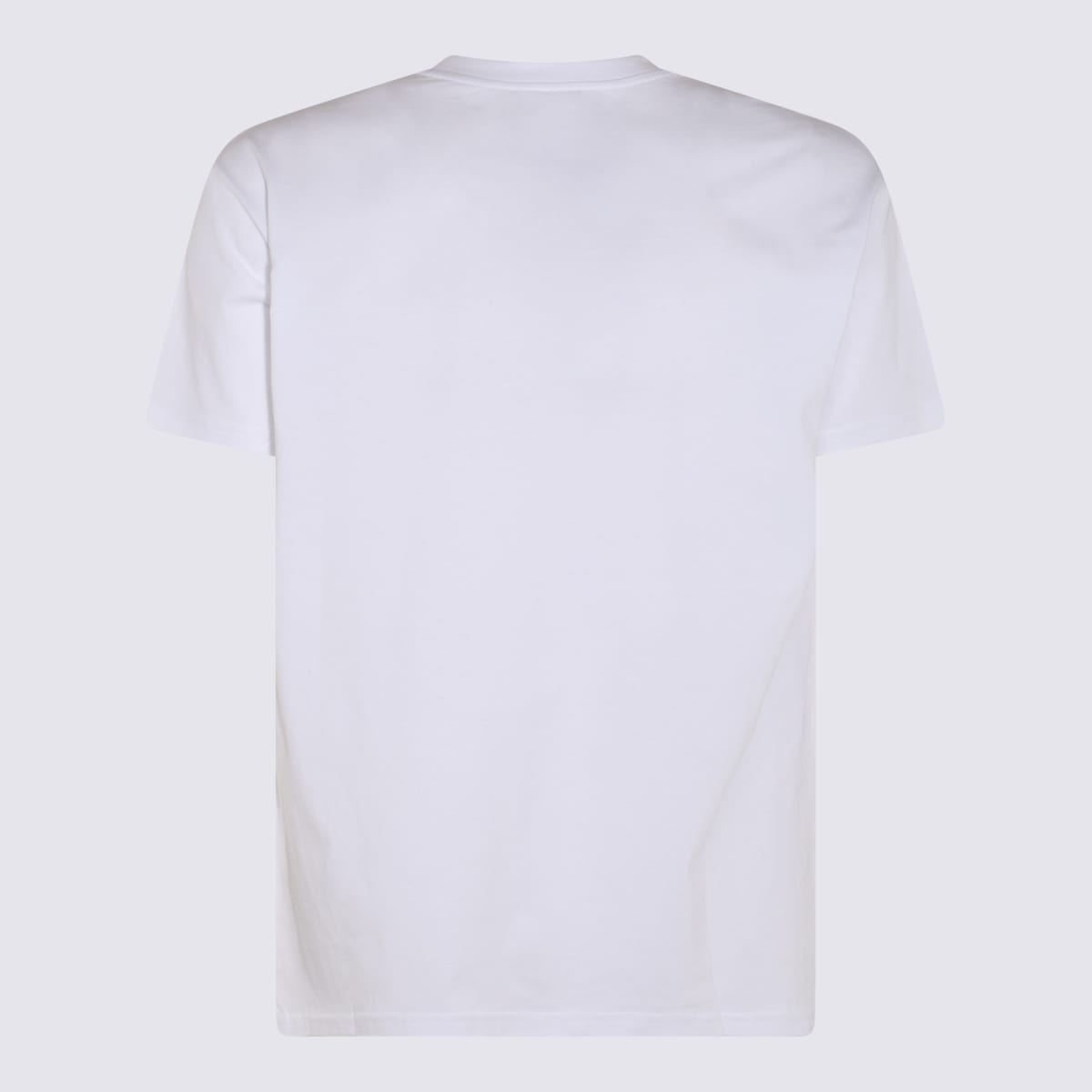 Shop Vivienne Westwood White And Beige Cotton T-shirt