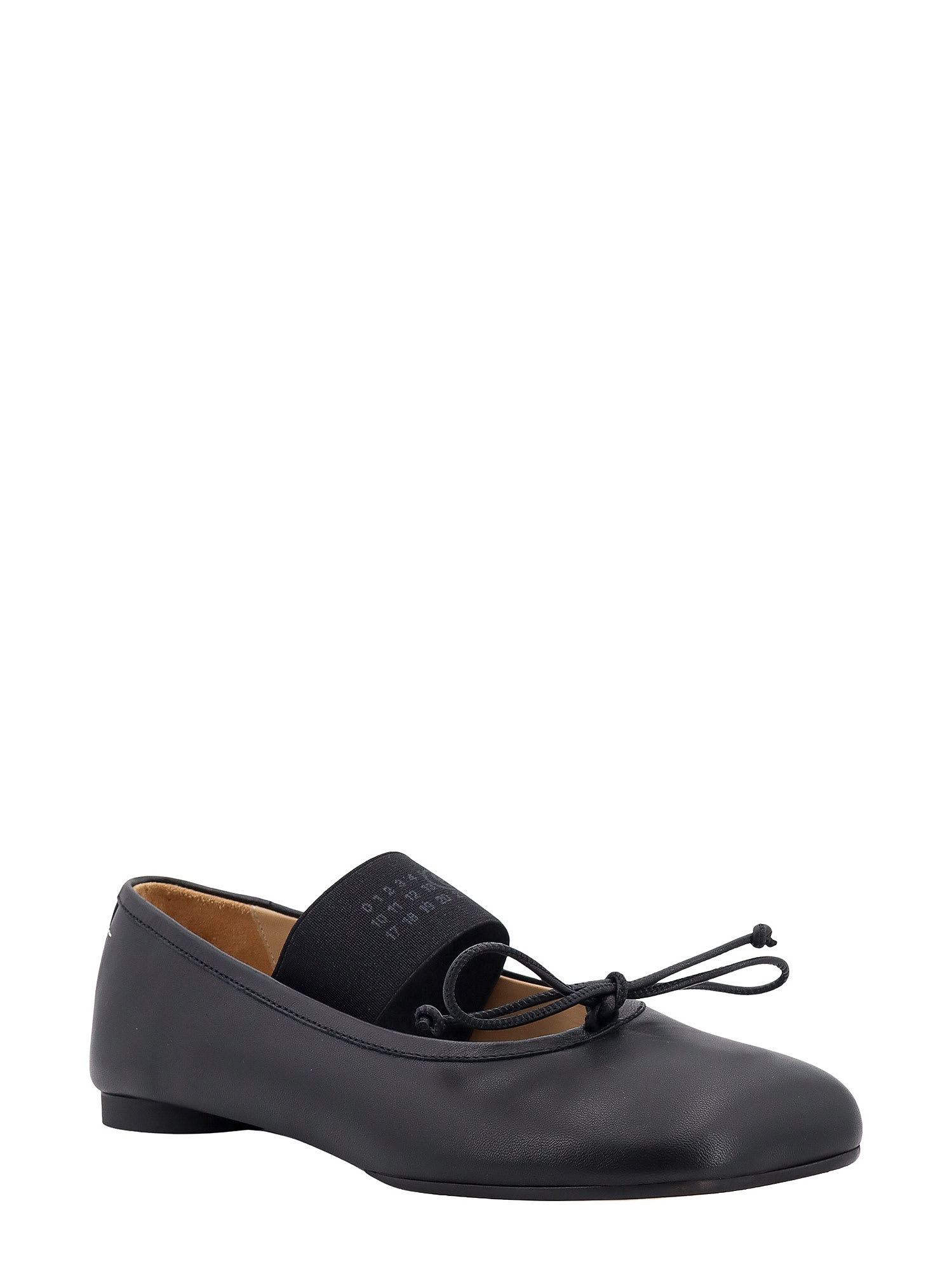 Shop Mm6 Maison Margiela Ballerinas In Black