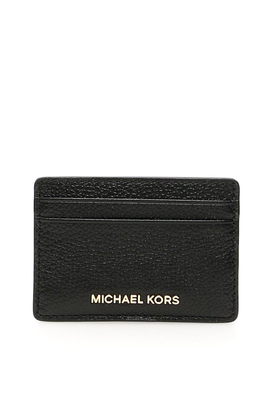 Michael Kors Jet Set Cardholder In Black