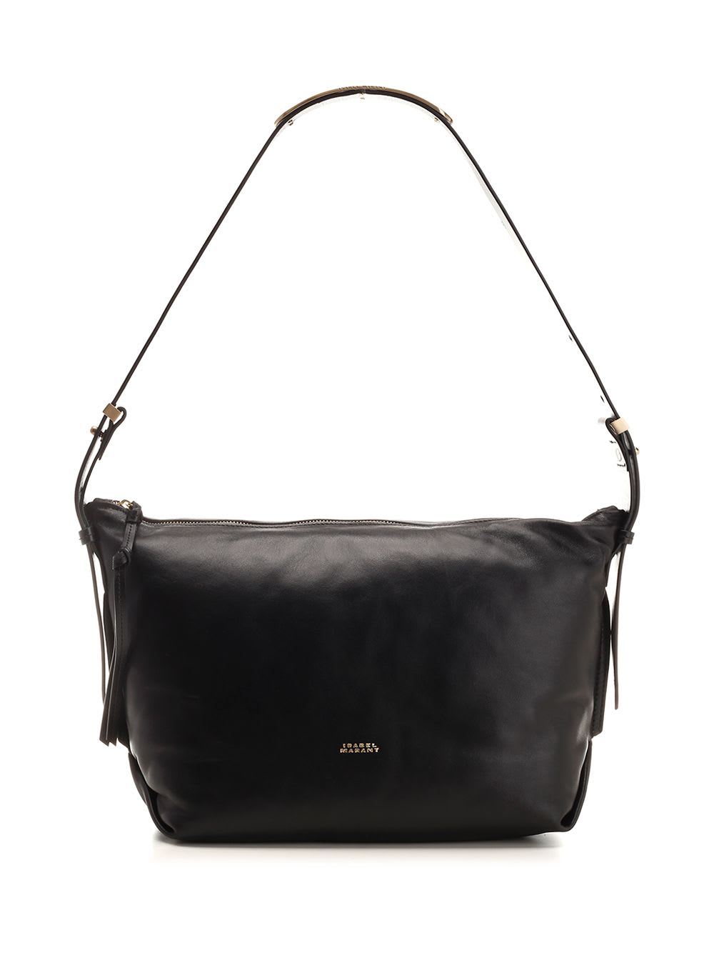 Shop Isabel Marant Leyden Shoulder Bag In Black