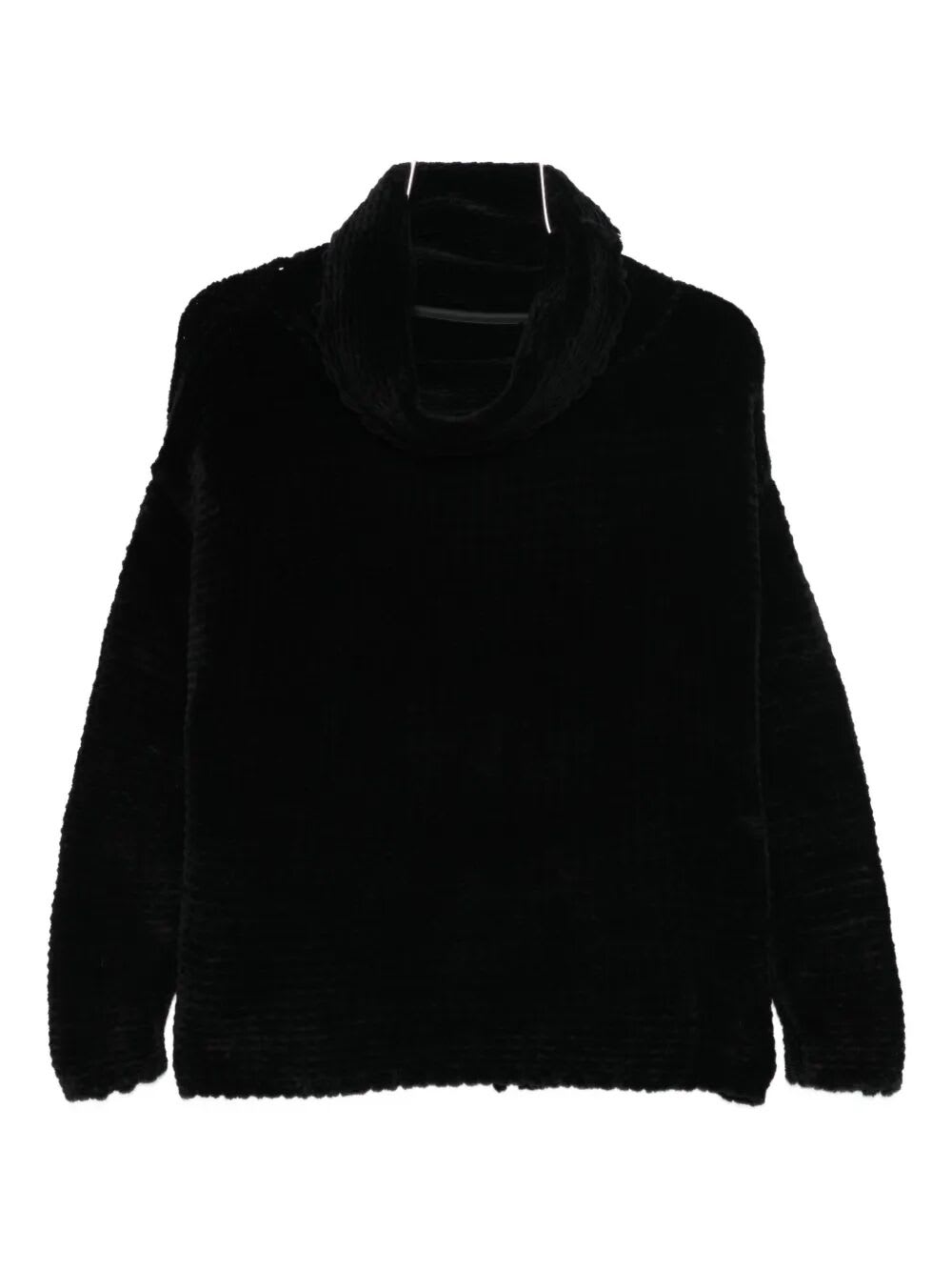 Rrd - Roberto Ricci Design Cinematt Turtleneck Wom Knit87 In Black