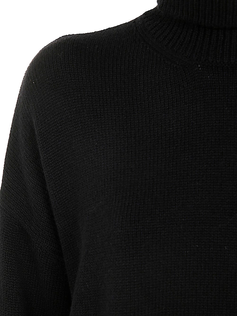 Shop Mrz Turtle Neck Sweater In Black