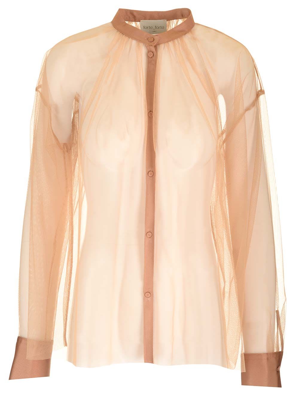 Forte_Forte Tulle Bohemian Shirt