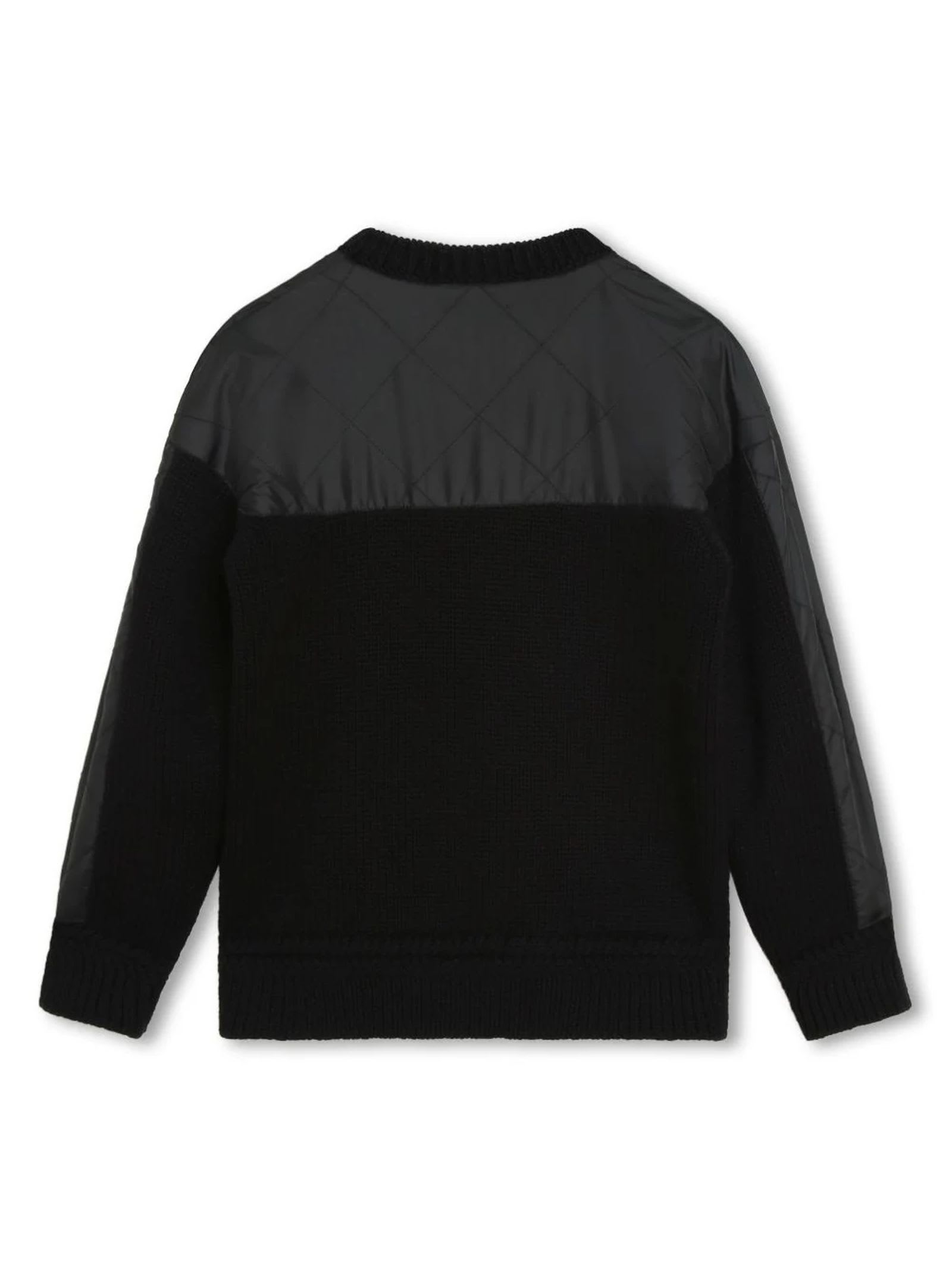 Shop Lanvin Black Cotton Pullover In B Nero