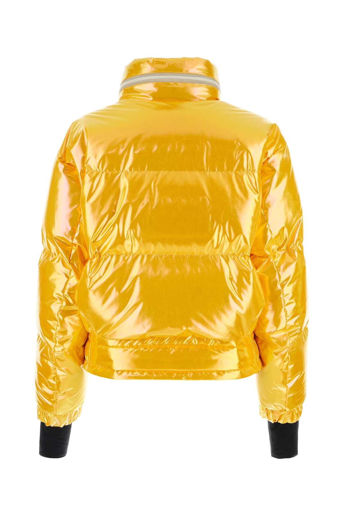 Moncler Yellow Polyester Biche Down Jacket In M10