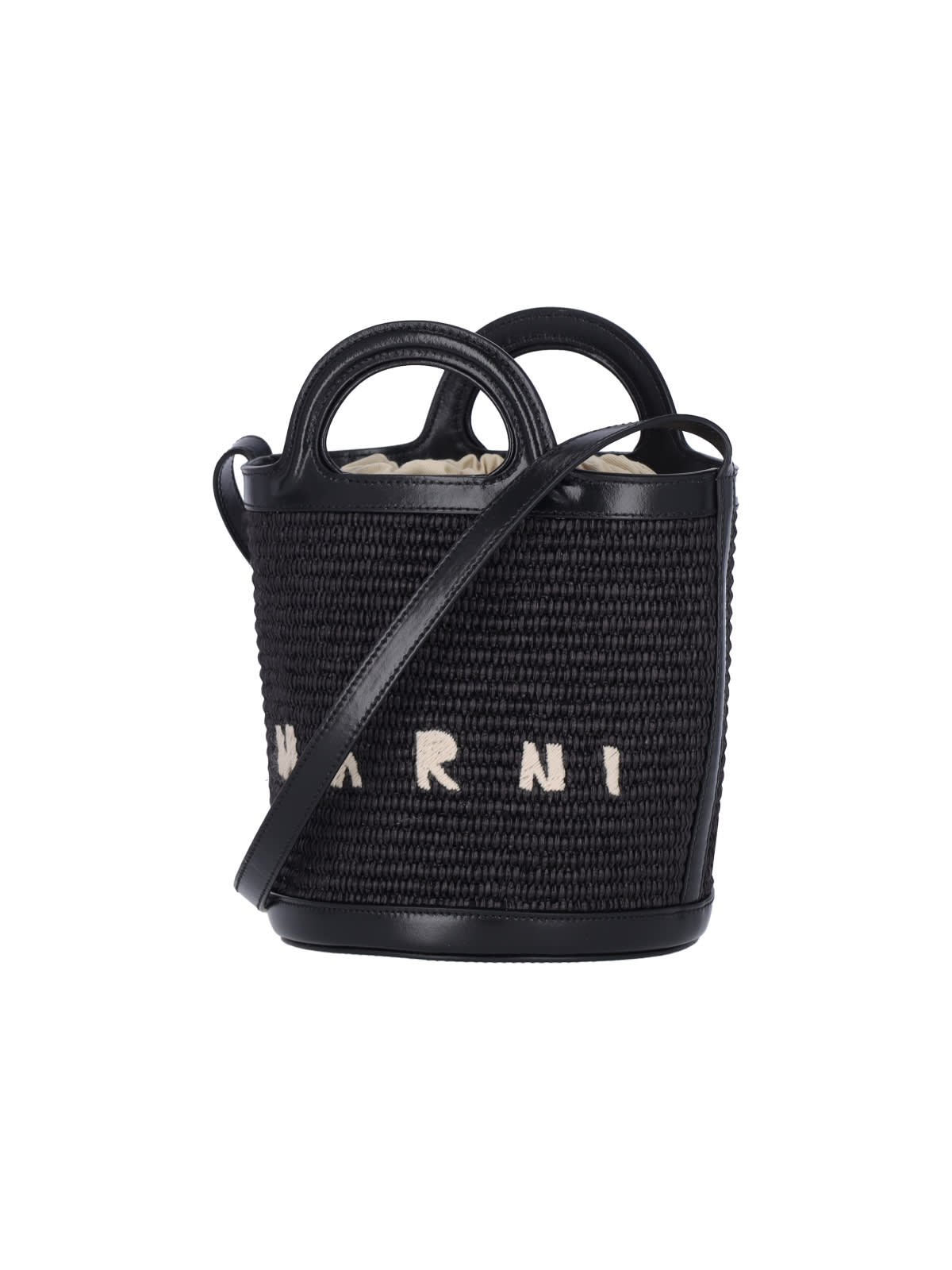 Shop Marni Small Bucket Bag Tropicalia