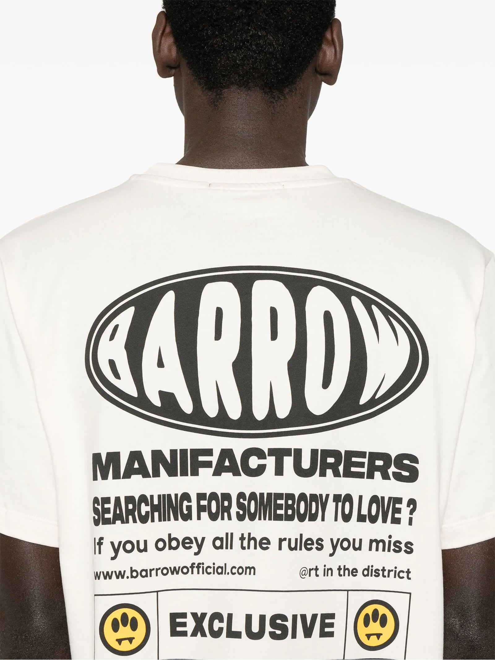 Barrow T-shirts And Polos White In Bianco