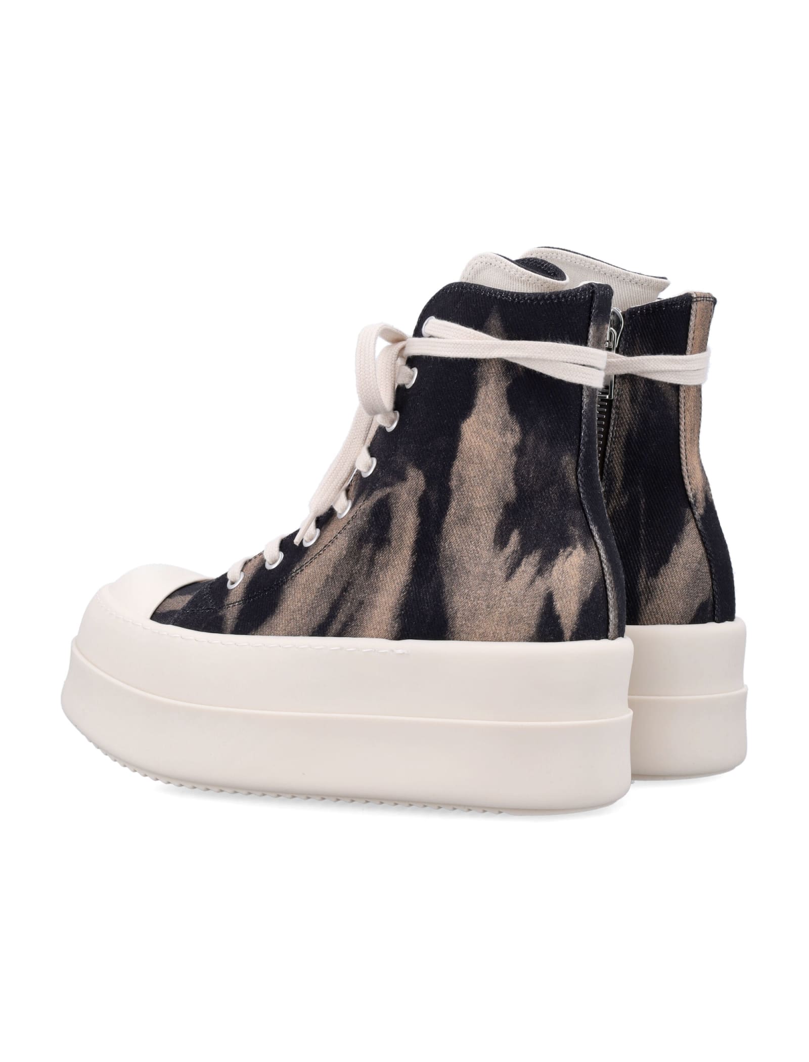 Shop Drkshdw Double Bumper Sneakers In Black Terra