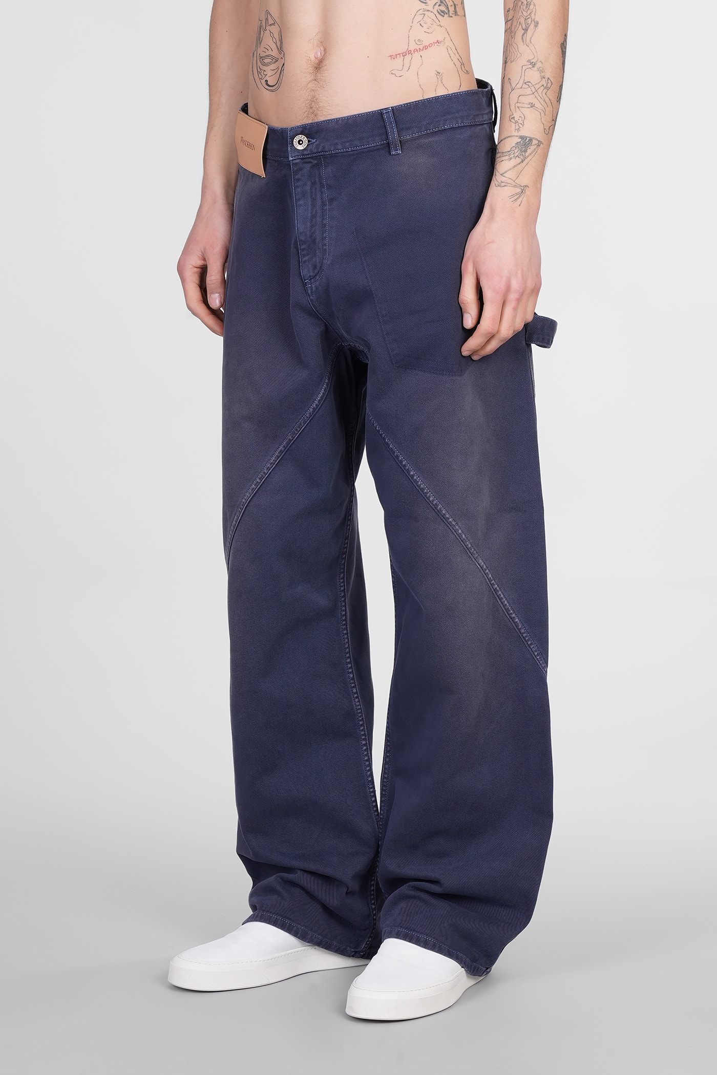 JW ANDERSON JEANS IN BLUE DENIM