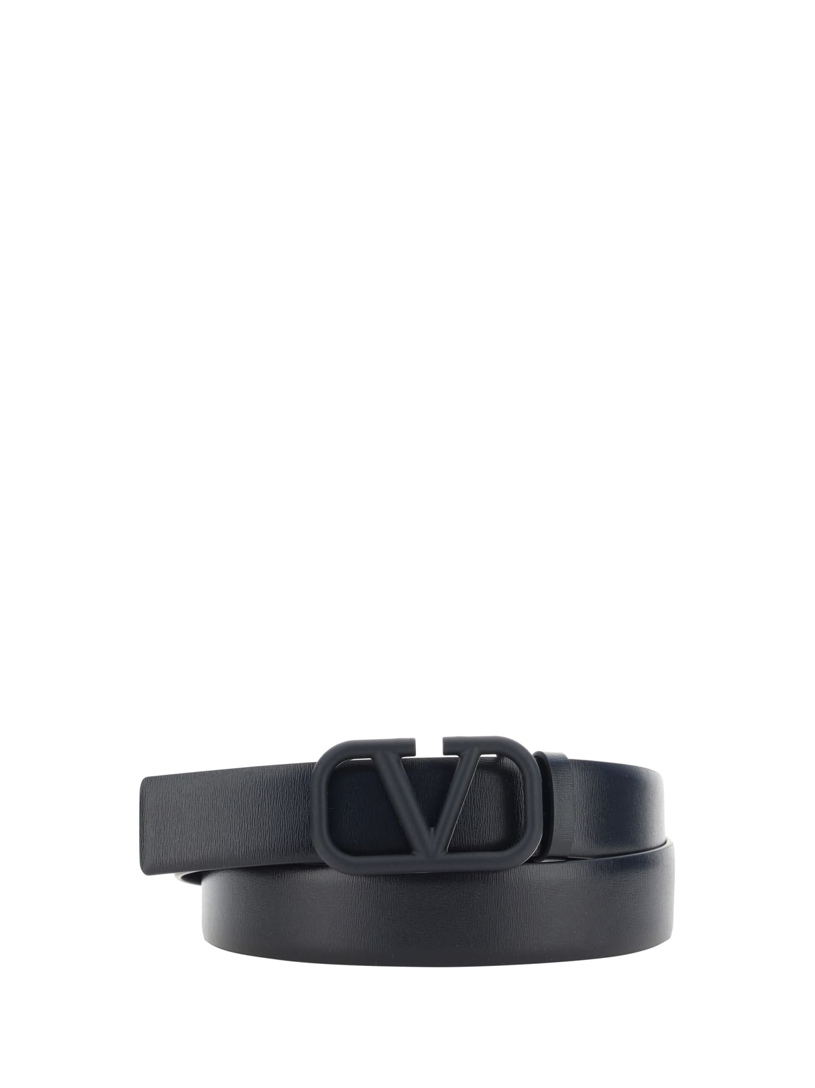 Shop Valentino Belt In Black