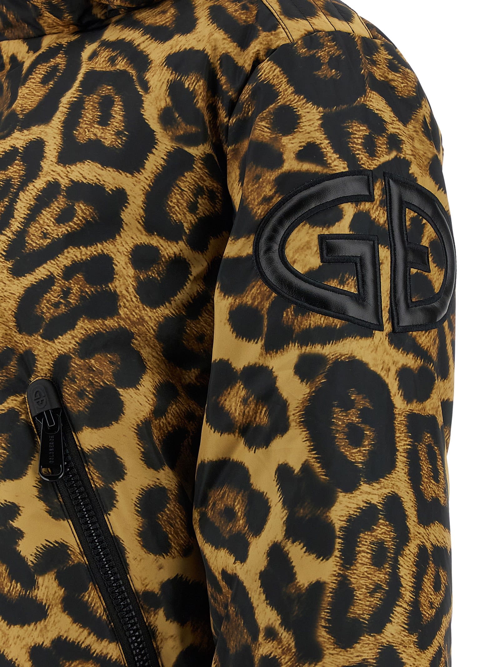 Goldbergh Pantera Animal-print Softshell Ski Jacket In Multi