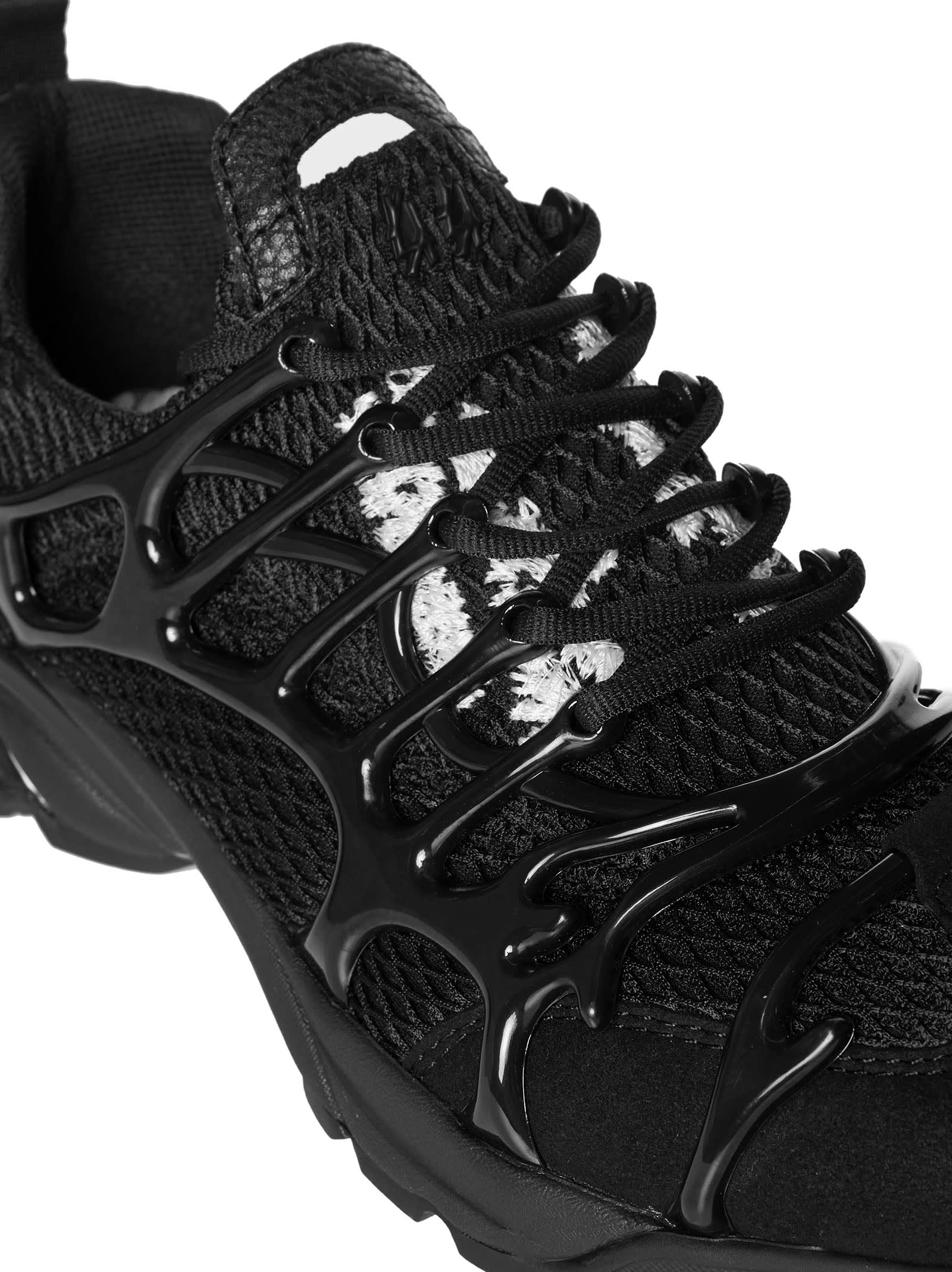 Shop 44 Label Group Sneakers In Black + Glow