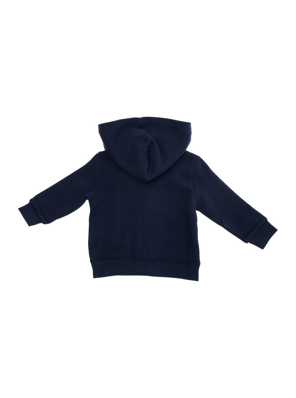 Polo Ralph Lauren Blue Sweatshirt With Fixed Hood And Pony Embroidery On The Front In Cotton Blend Baby In Blue