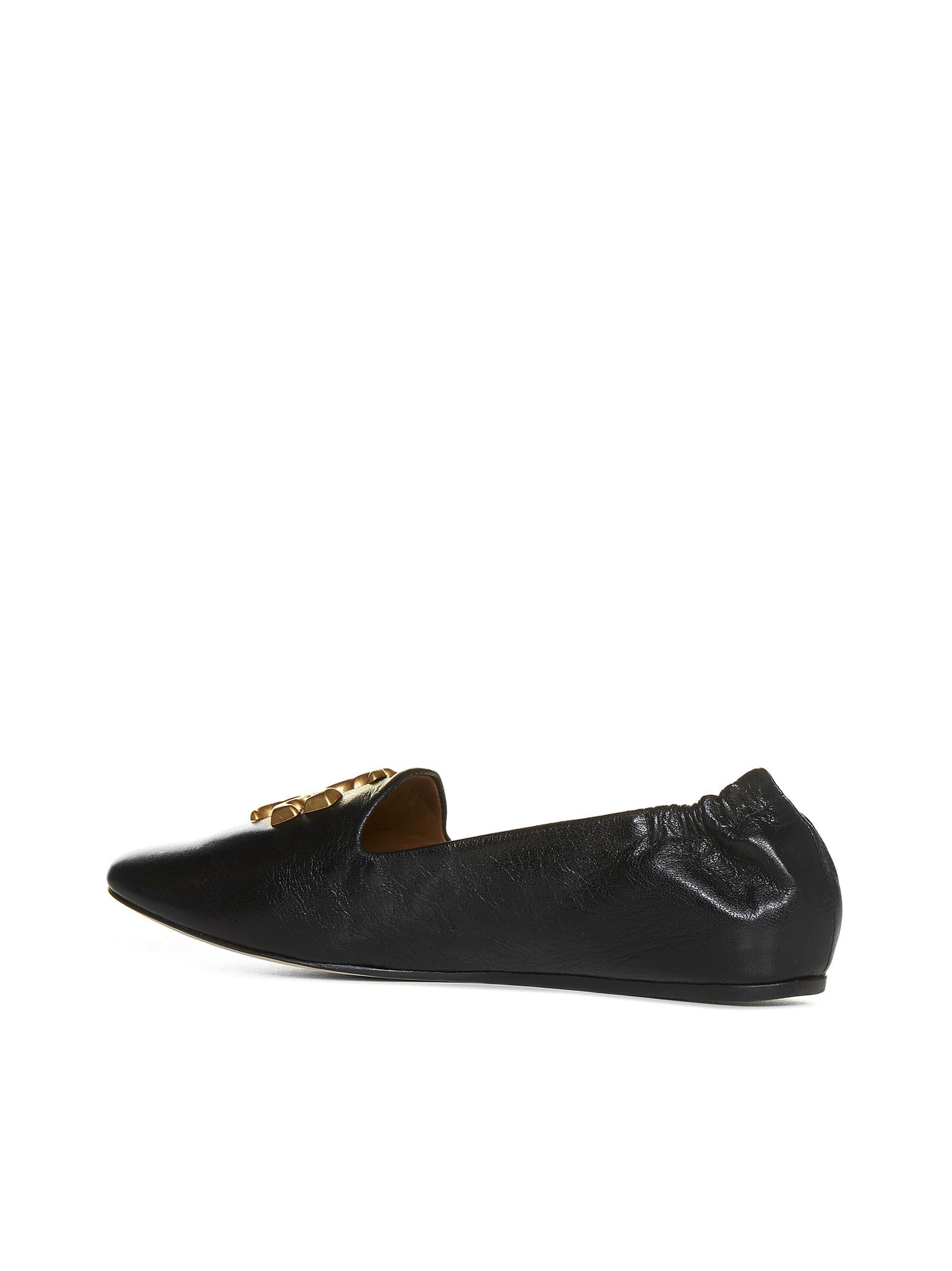 Shop Tory Burch Flat Shoes In Perfect Black