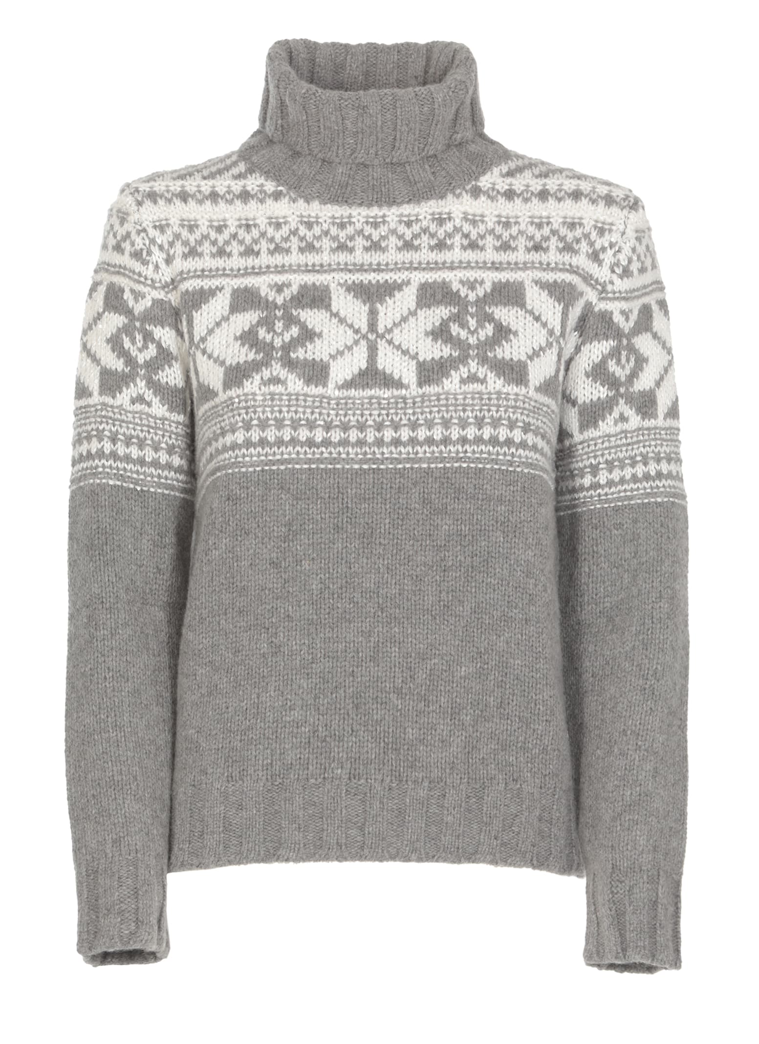 Shop Kangra Wool Sweater In Grey