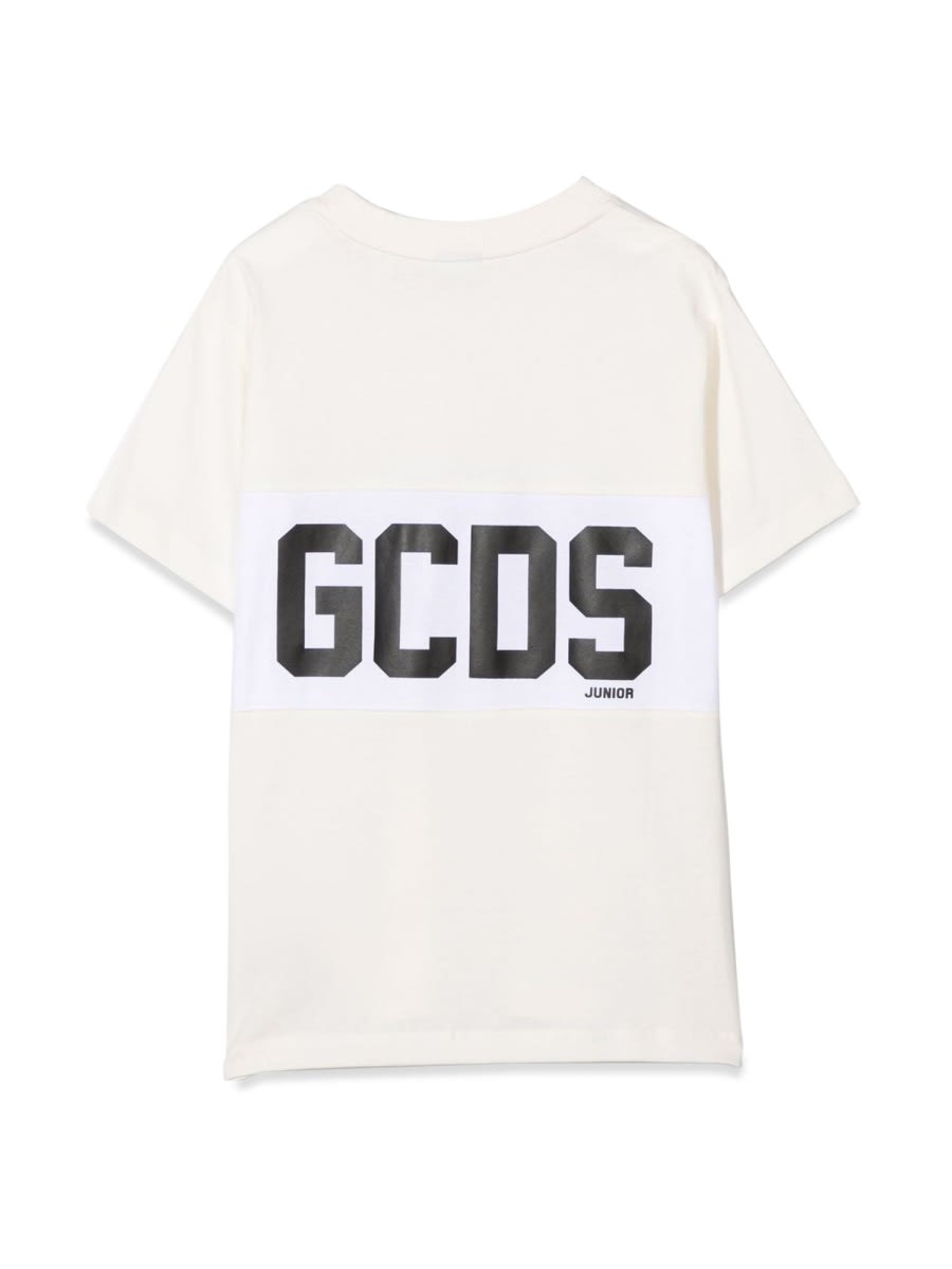 Shop Gcds Mini T Shirt In Ivory
