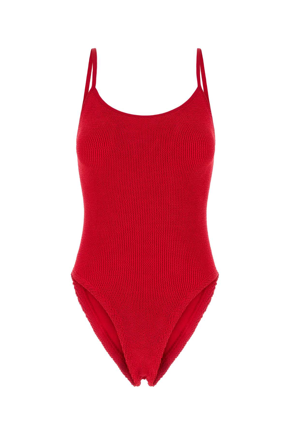 Red Stretch Nylon Pamela Swimsuit