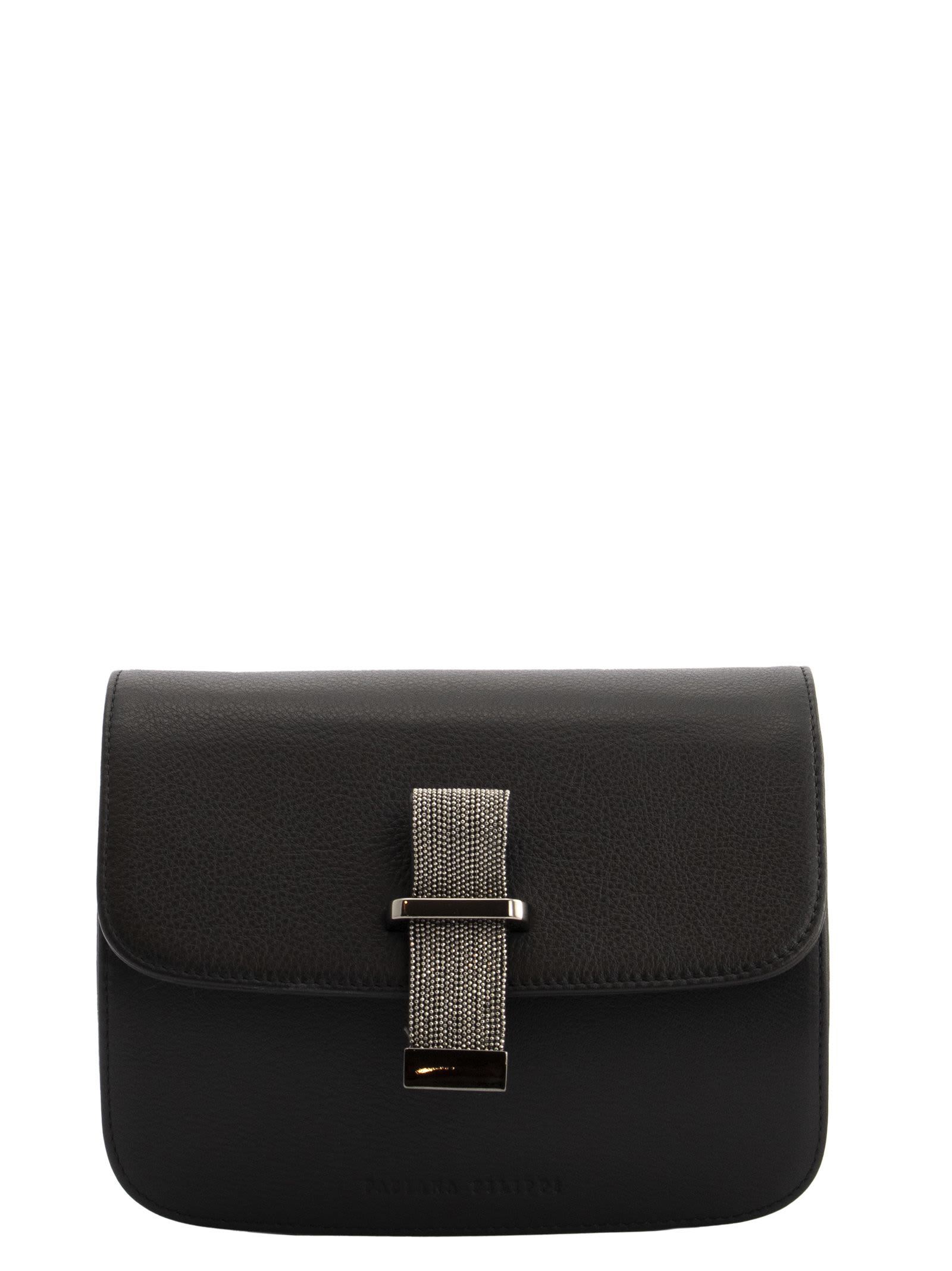 Fabiana Filippi Melania Leather Bag Shoulder Bags In Black | ModeSens