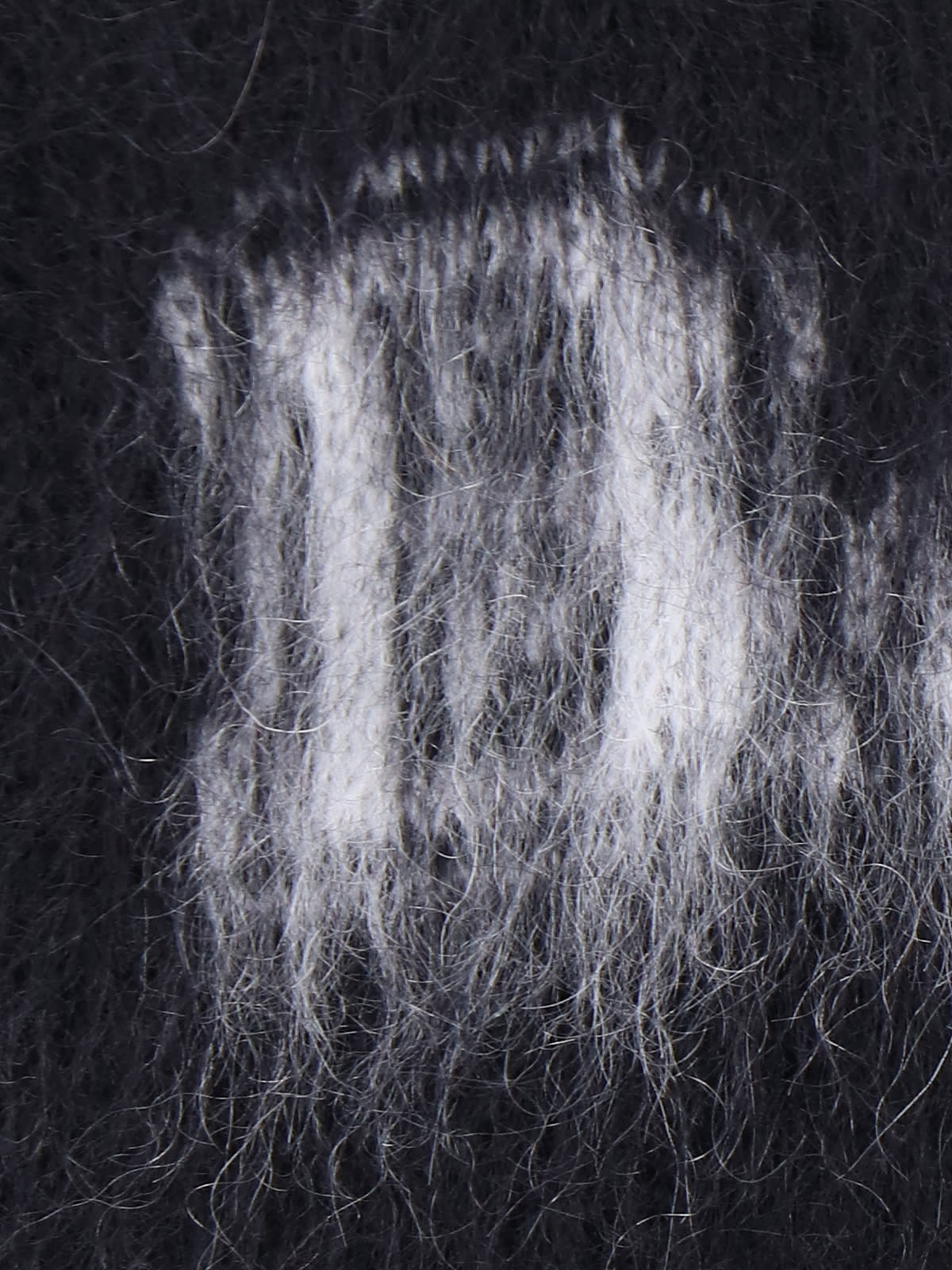 Shop Balmain Logo Sweater In Noir/blanc