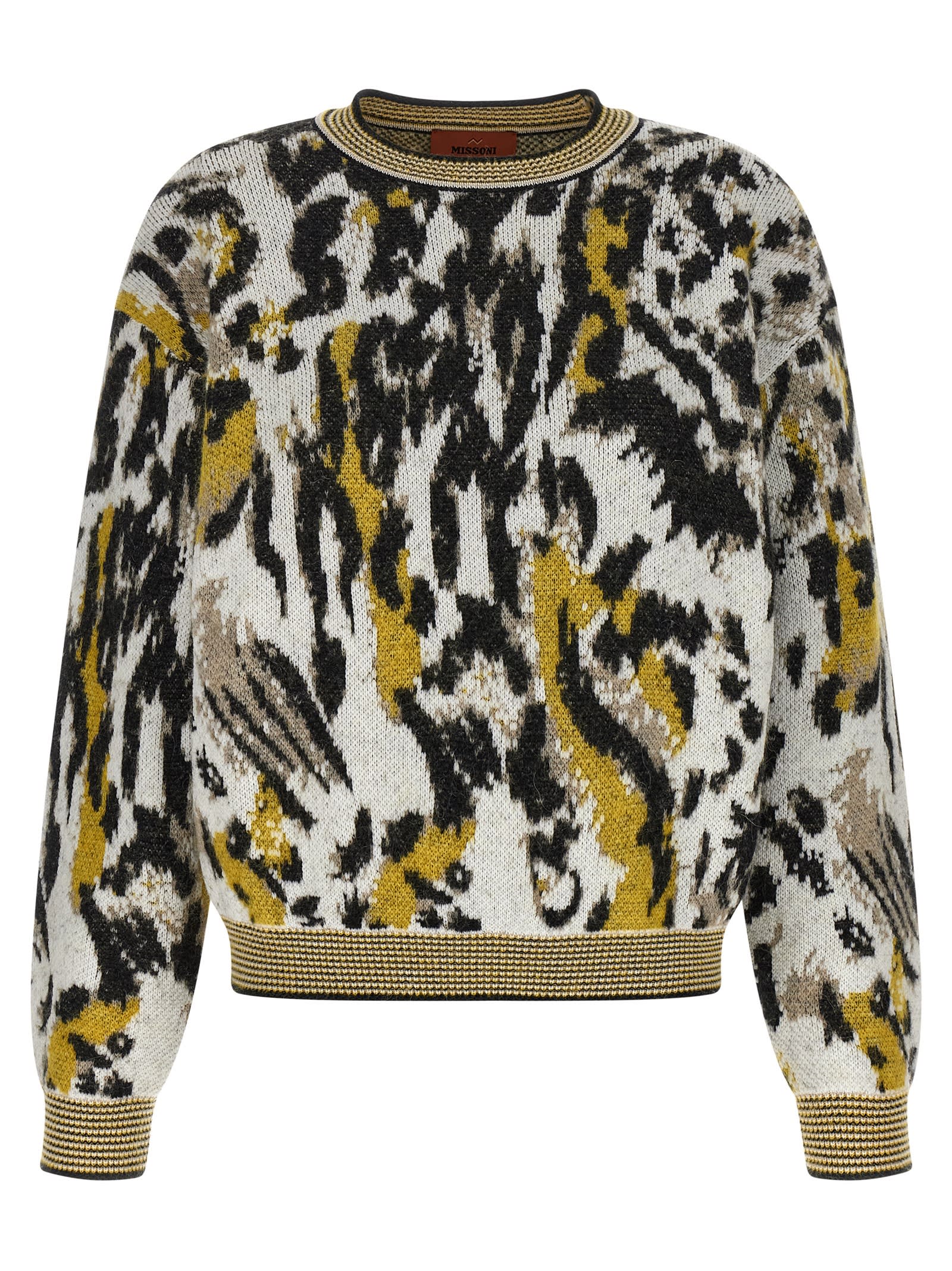 Missoni Animalier Motif Sweater Sweaters And Cardigans Multicolor In Multi