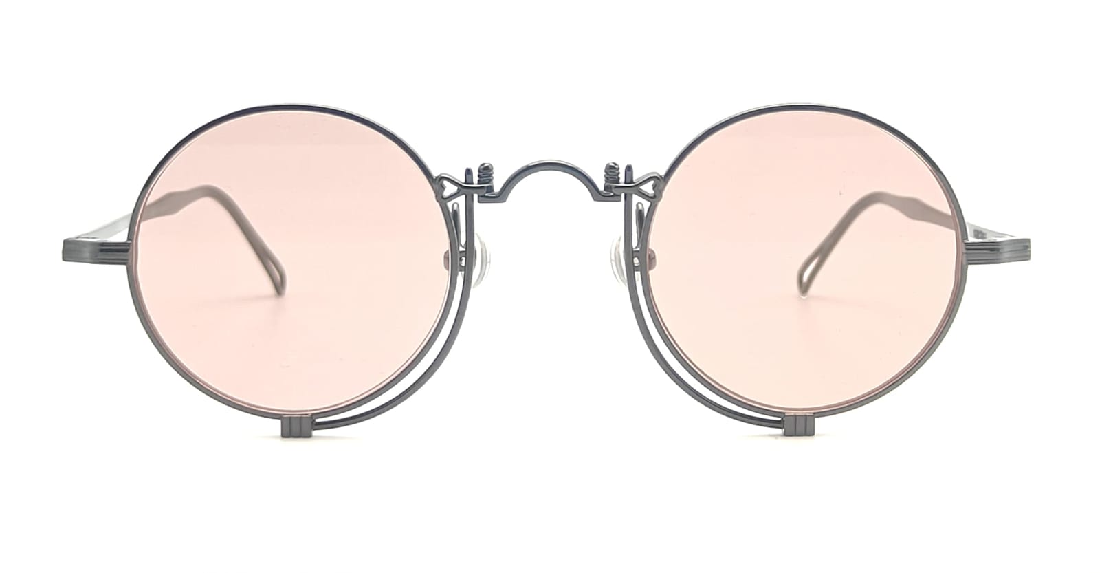 10601h - Ruthenium / Cafe Pink Sunglasses