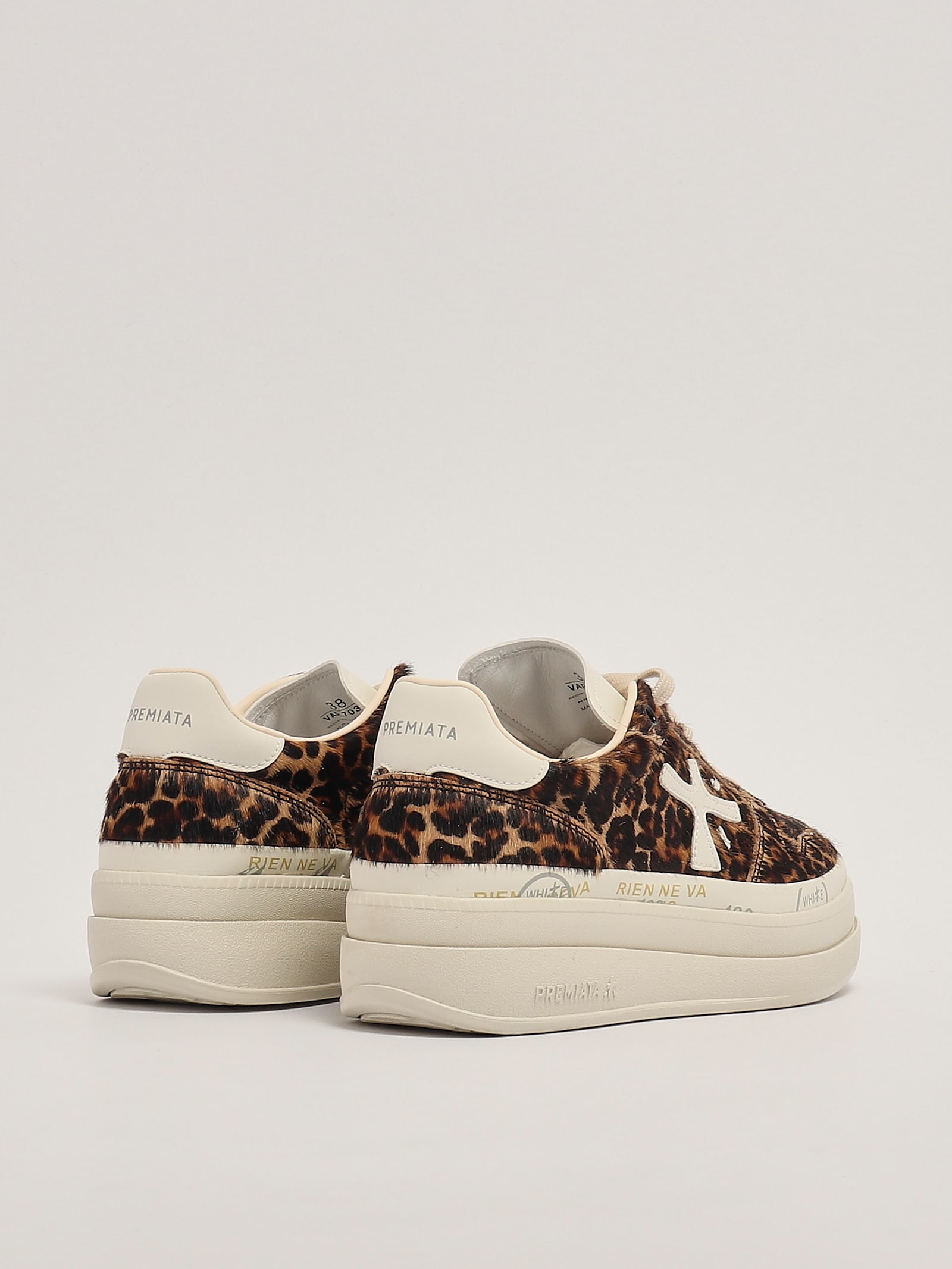 Shop Premiata Micol Sneaker In Leopardato