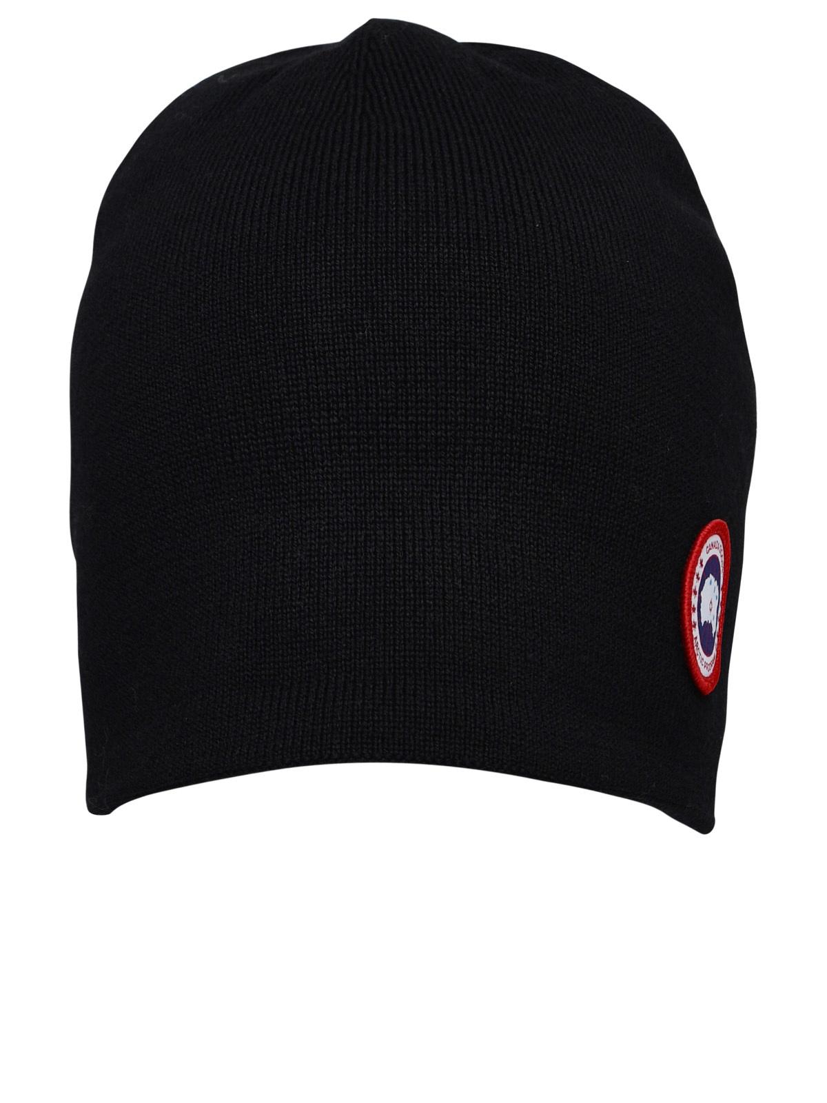 Black Wool Beanie