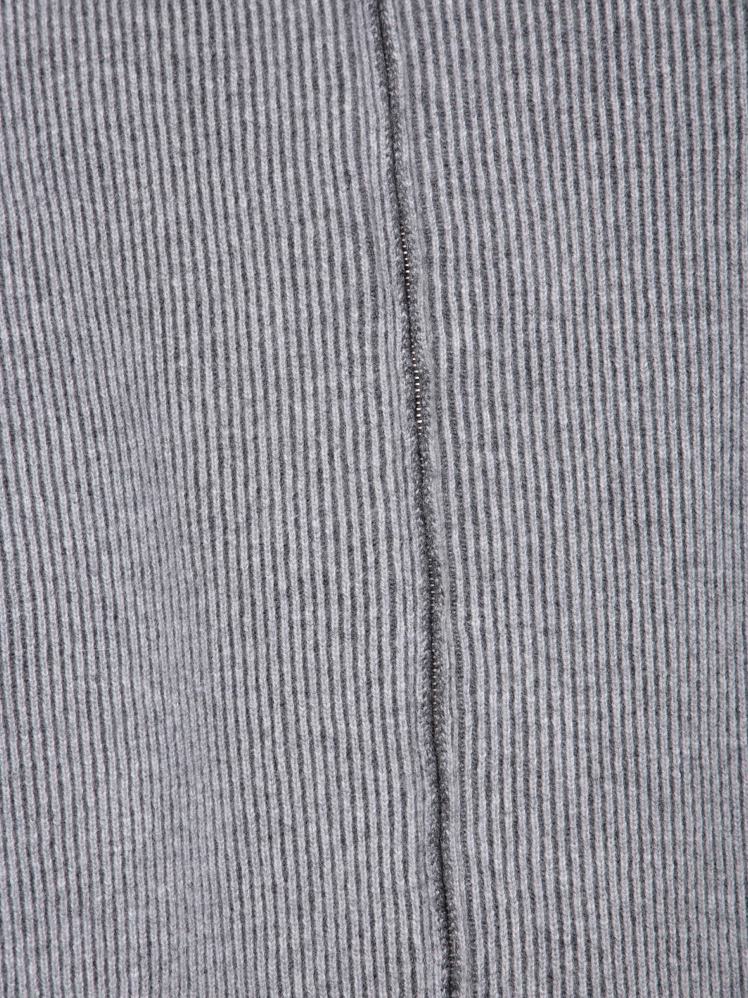 Shop Lardini Vanisã© Grey Wool And Cashmere Sweater