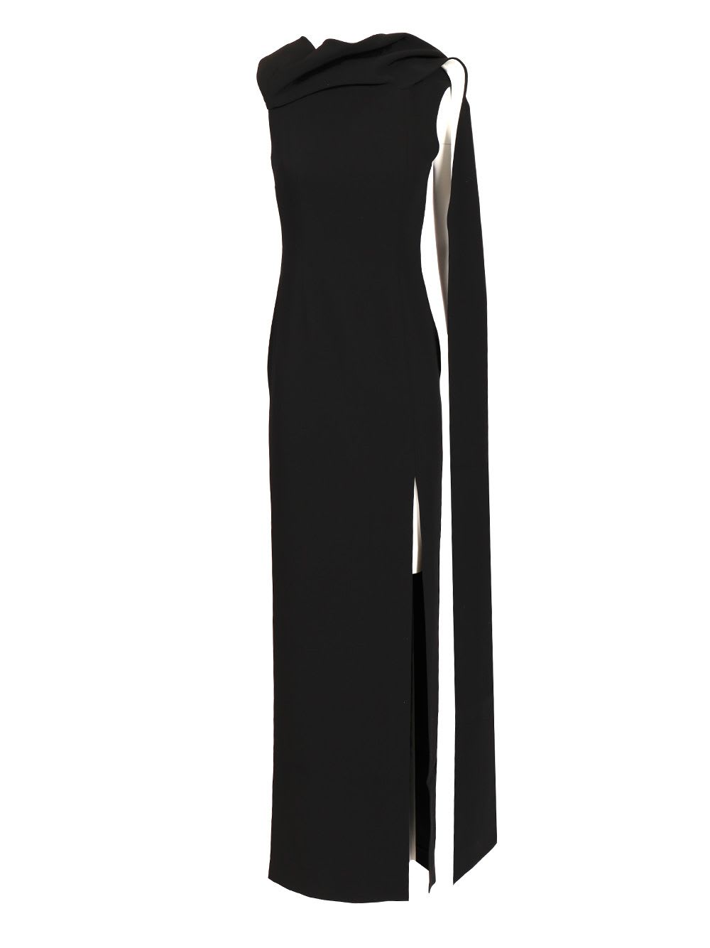 Satin Crepe Dress