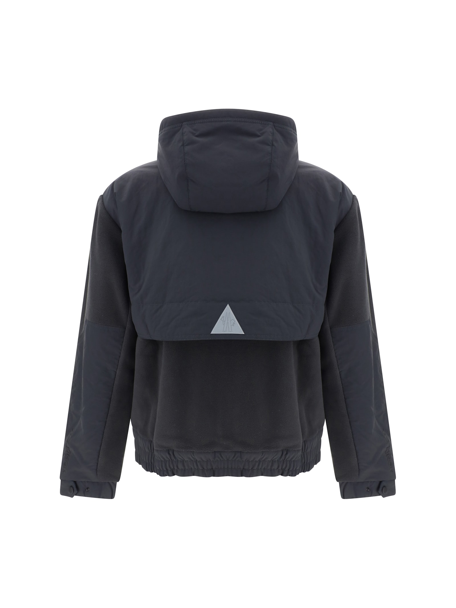 Shop Moncler Hooded Sweatshirt In Black