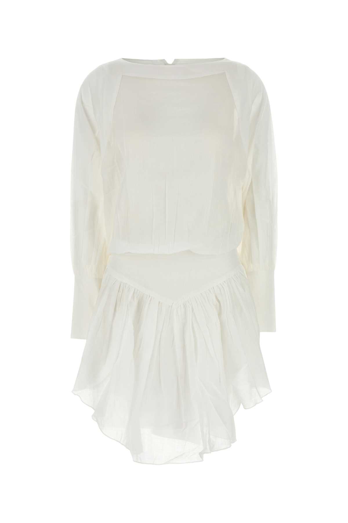 White Cotton Kite Dress