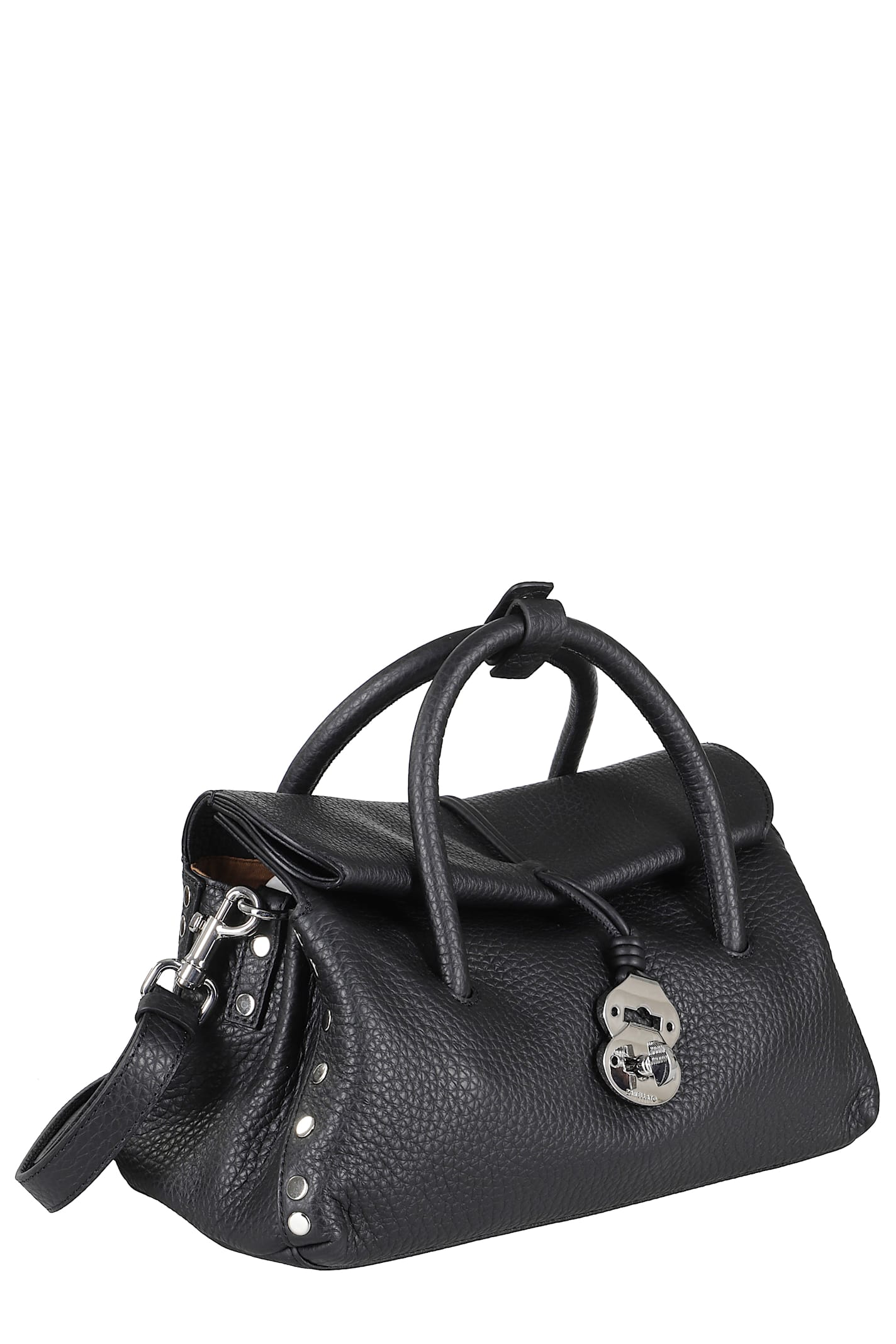 Zanellato Structured Leather Handbag With Dual Handles