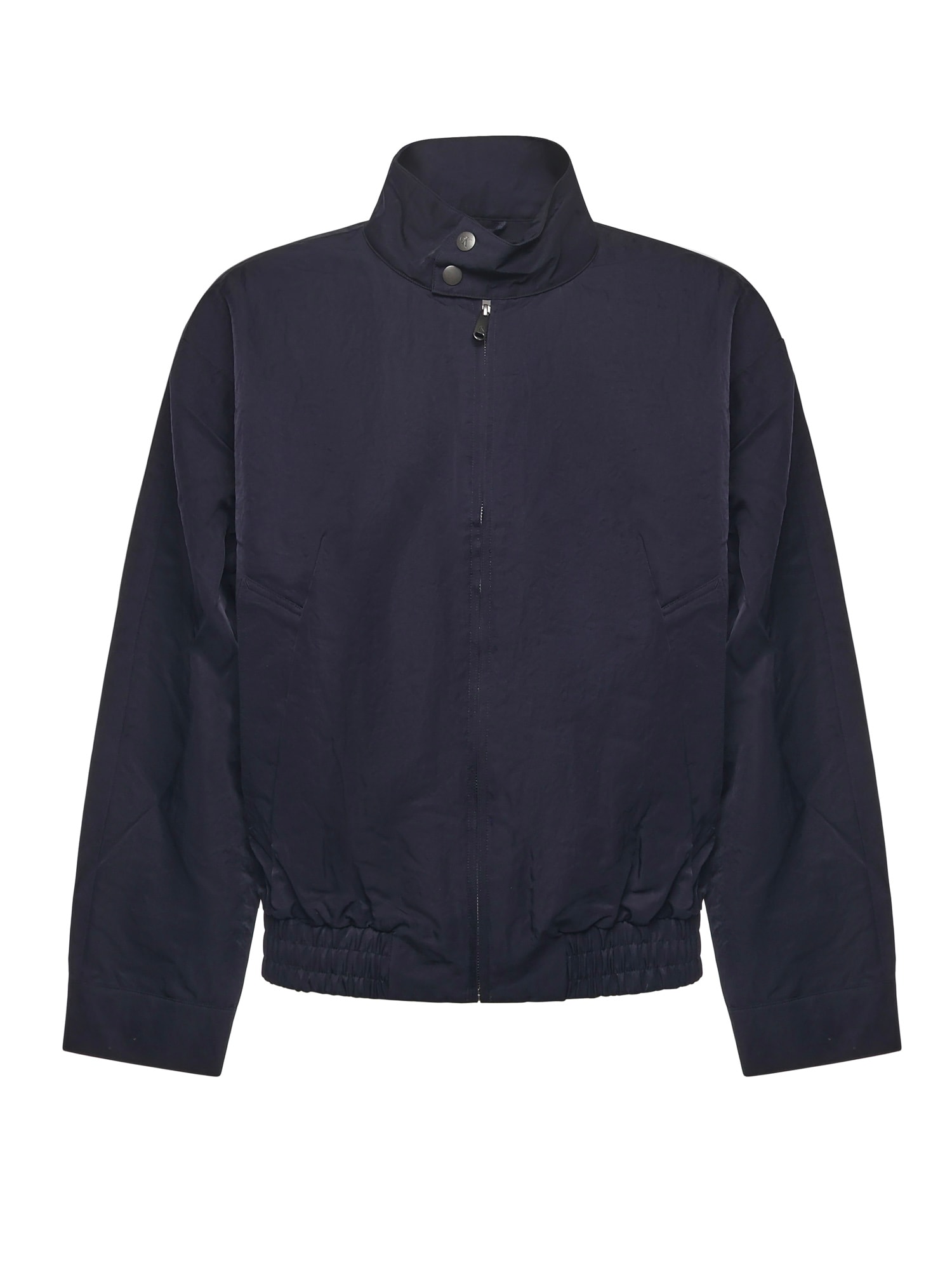 Calvin Klein Technical Fabric Jacket In Blue