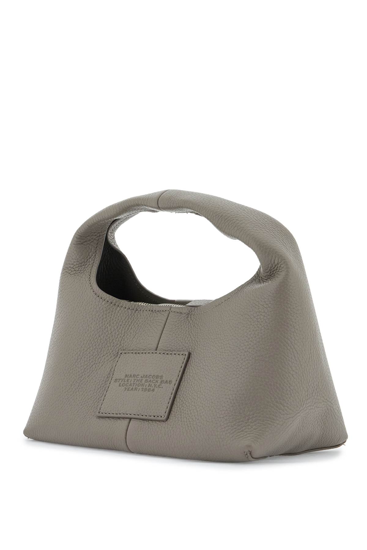 Marc Jacobs The Mini Logo Printed Sack Bag In Cement
