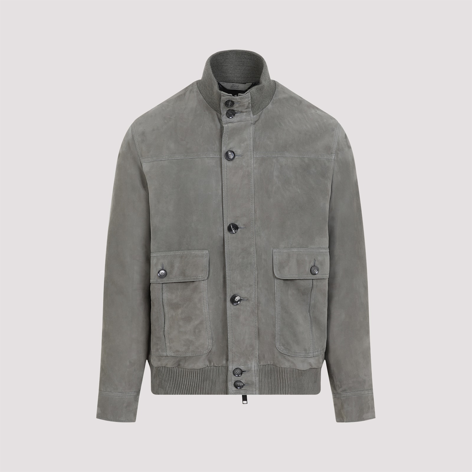 Suede Leather Blouson