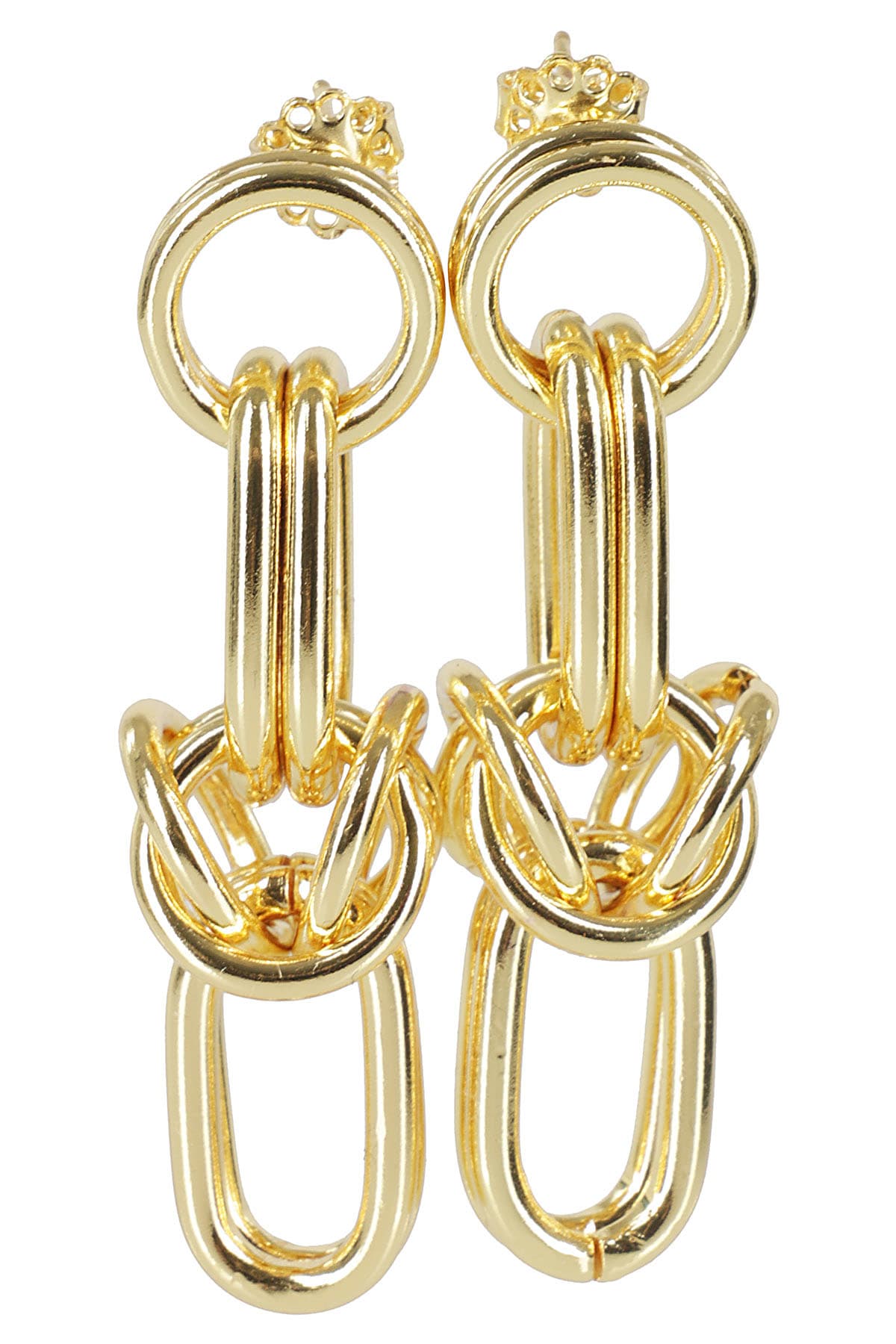 Shop Federica Tosi Earring Cecile In Gold