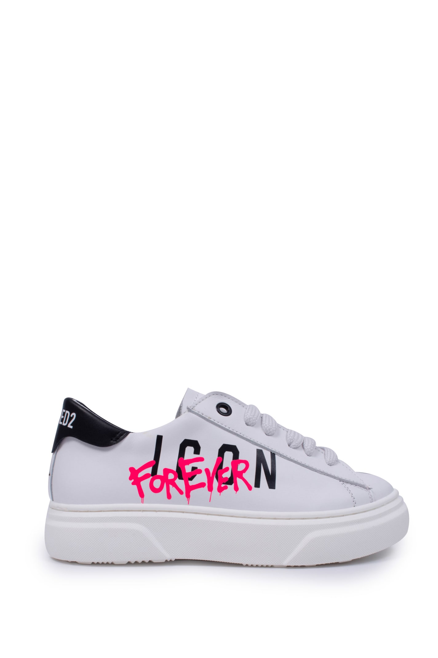 Dsquared2 Icon Forever Lace-up Leather Sneakers