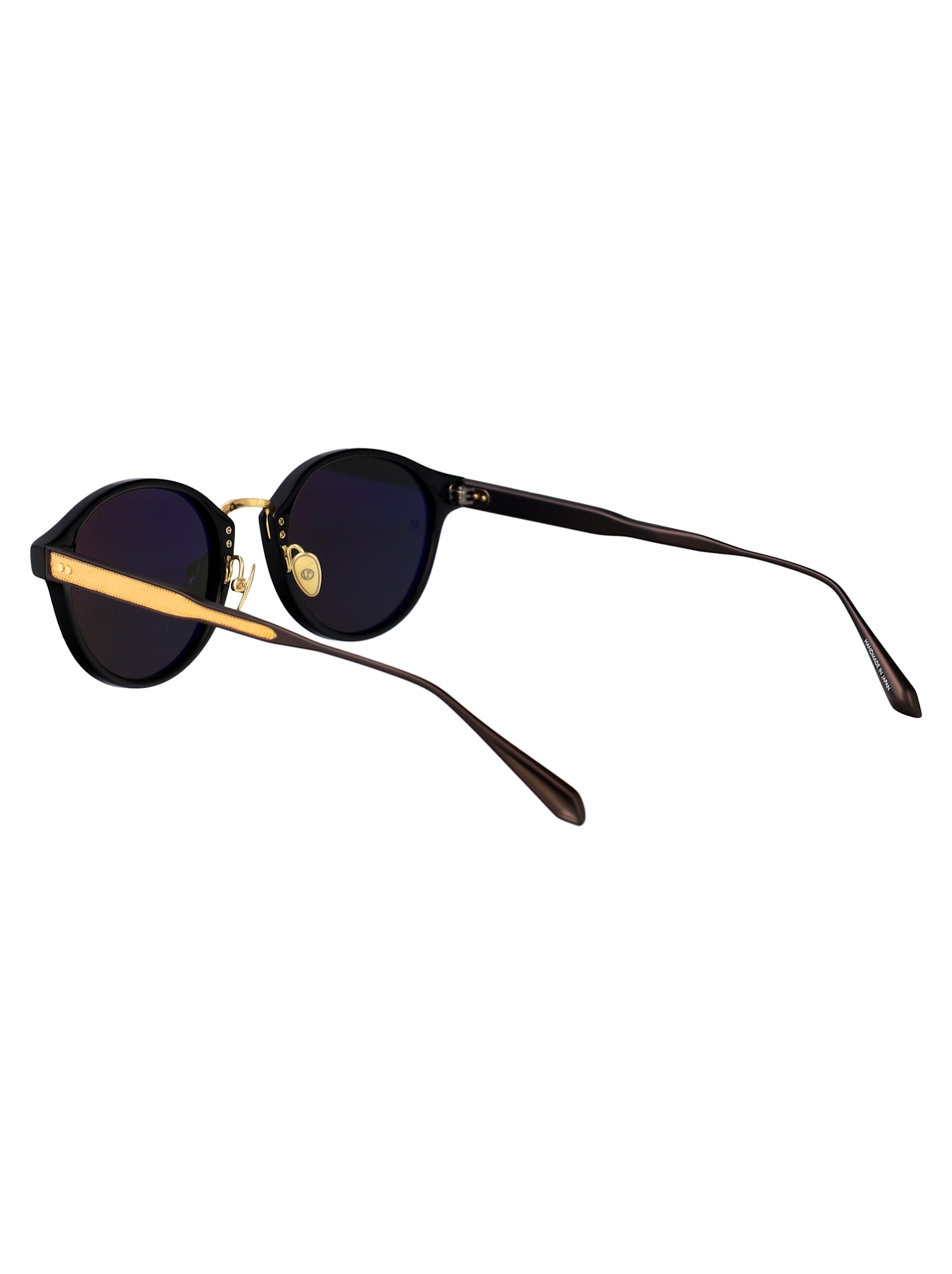 Linda Farrow Marco Sunglasses In Black