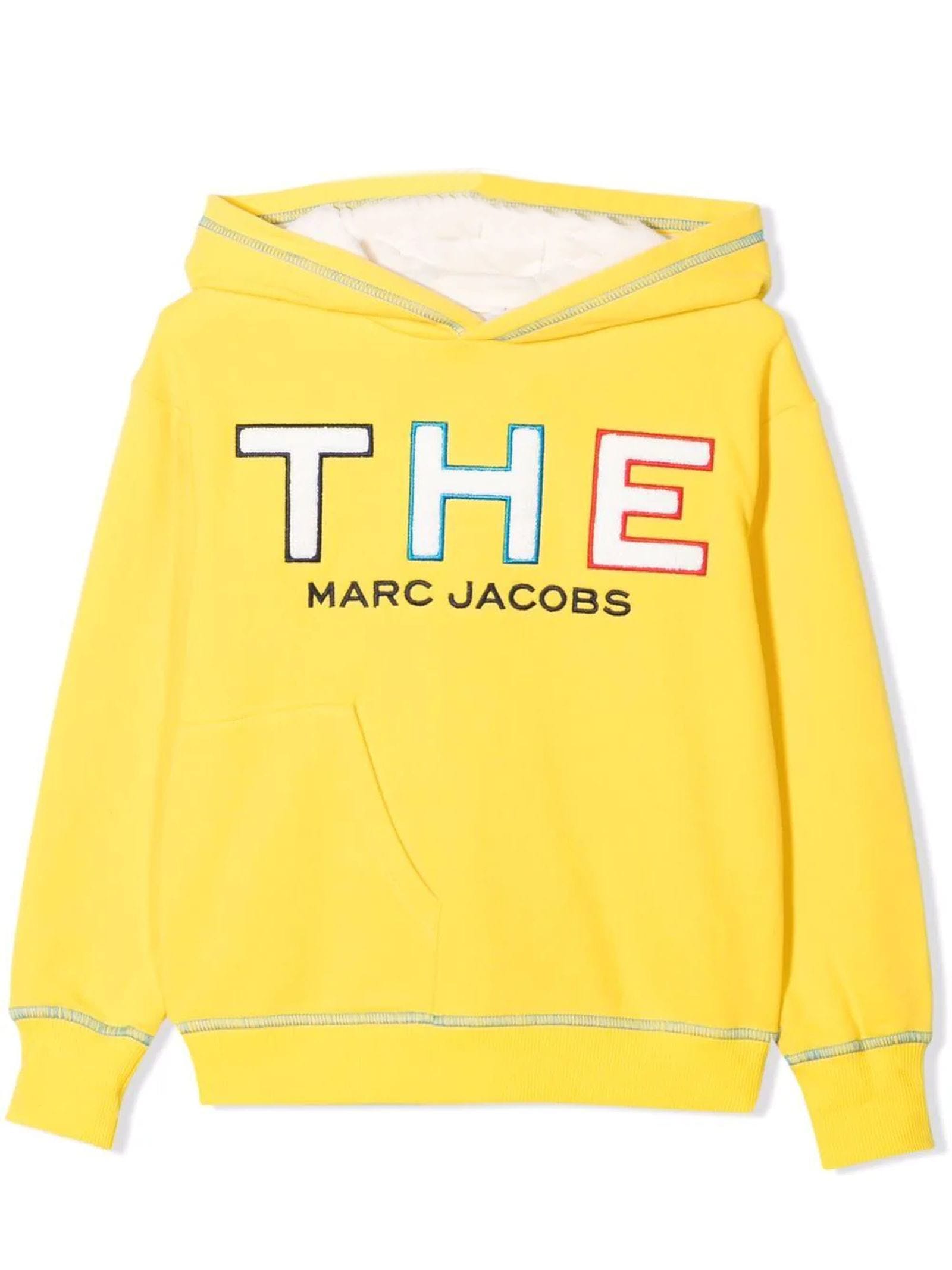 Marc Jacobs Yellow Cotton Hoodie