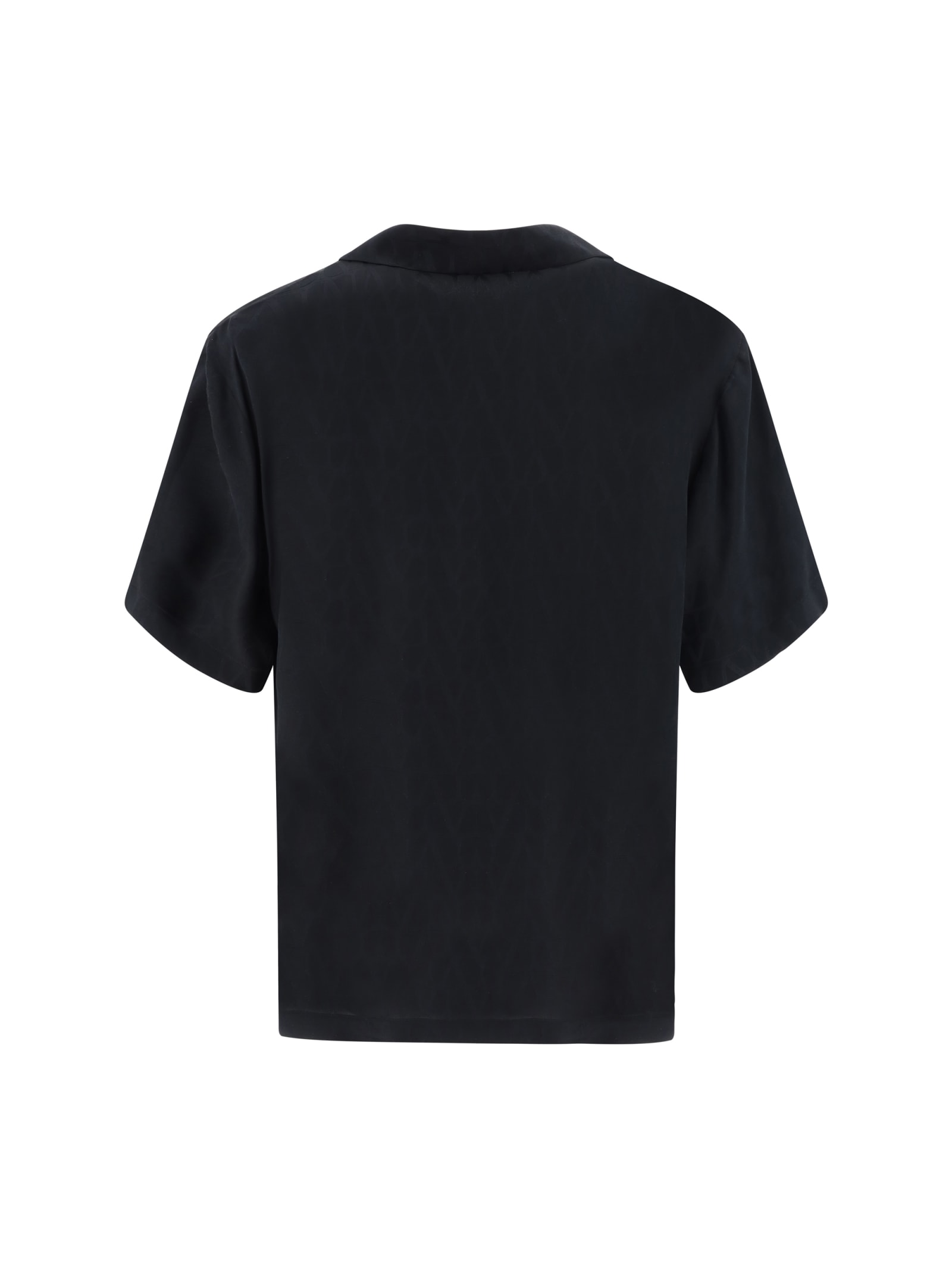 Shop Valentino Shirt In Black