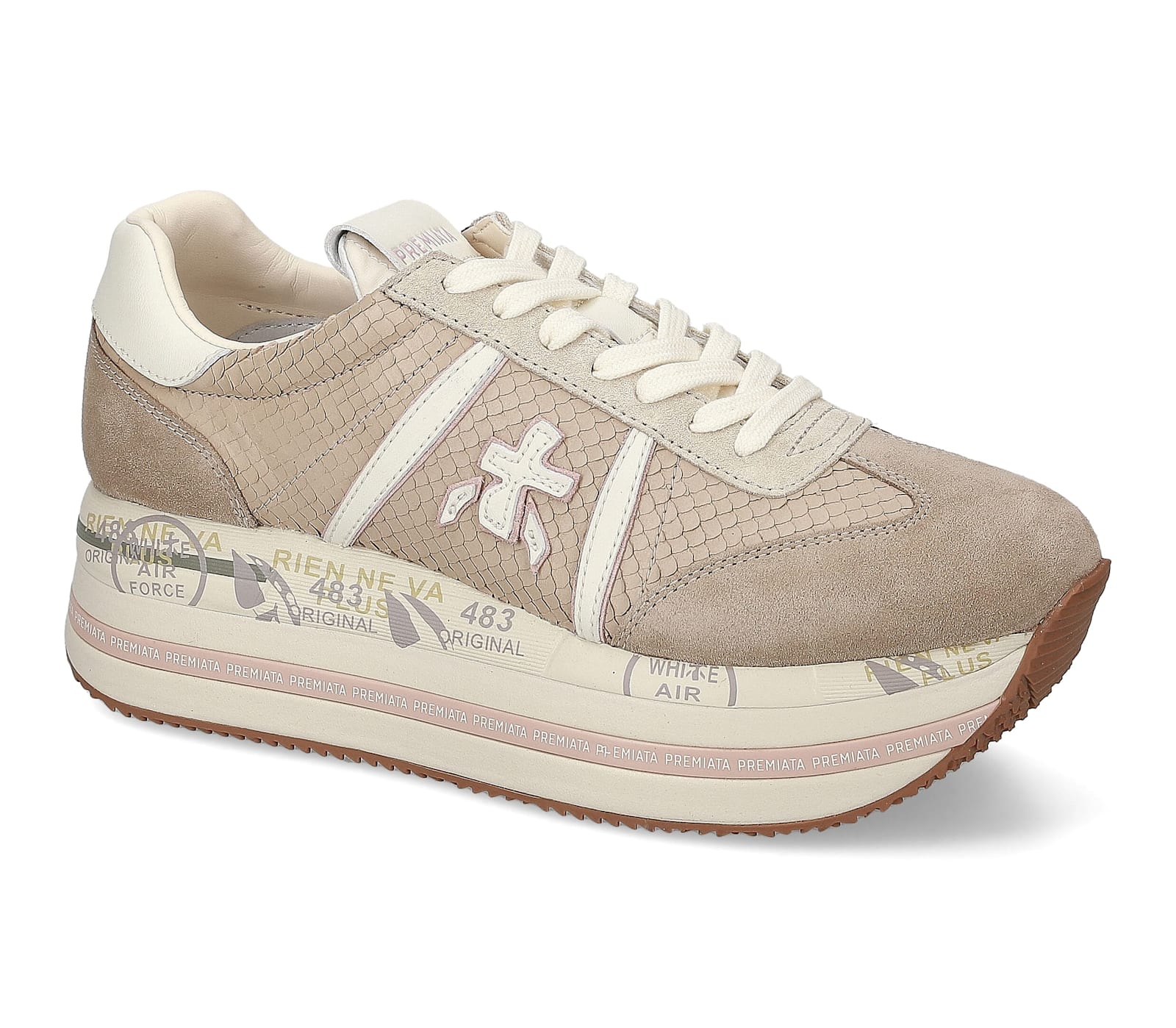 Shop Premiata Beth In Beige