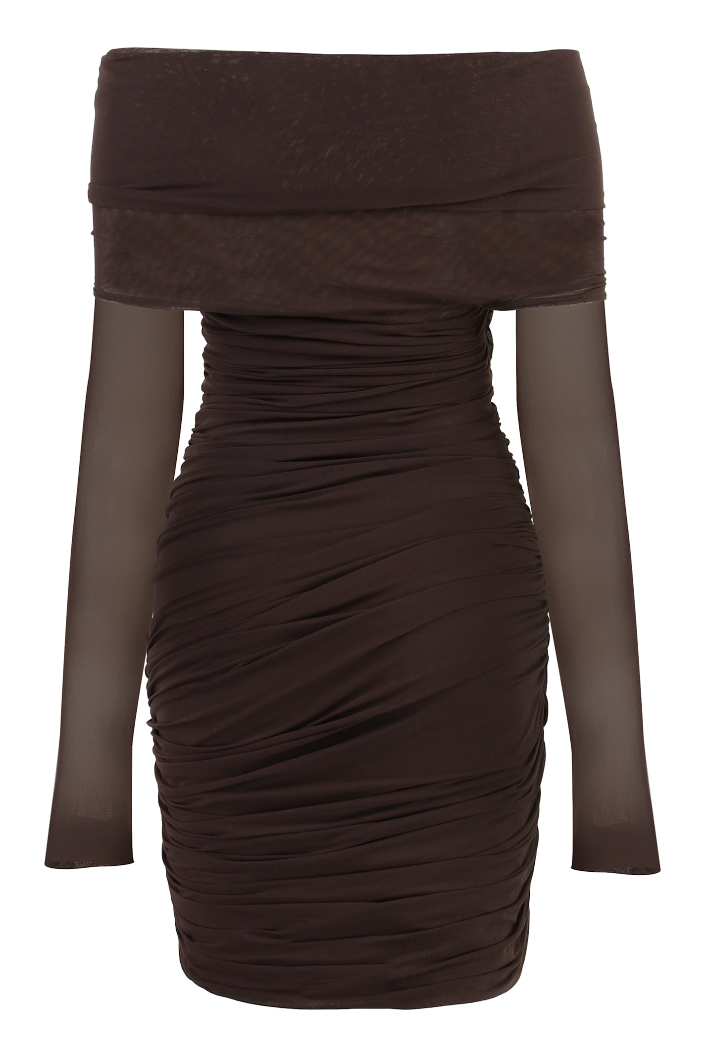 PHILOSOPHY DI LORENZO SERAFINI DRAPED DRESS