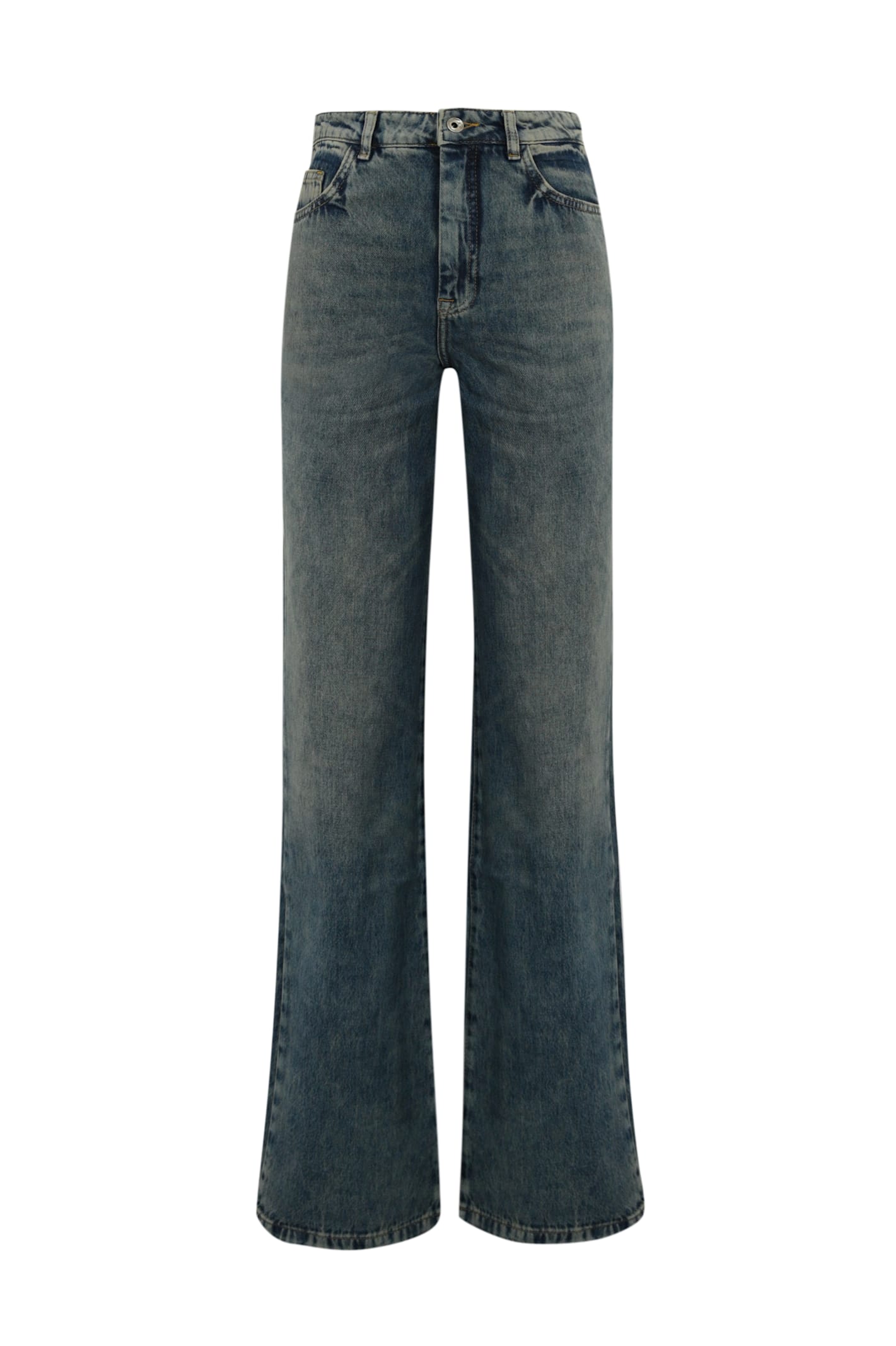 PATRIZIA PEPE STRAIGHT HIGH-WAISTED JEANS PATRIZIA PEPE 