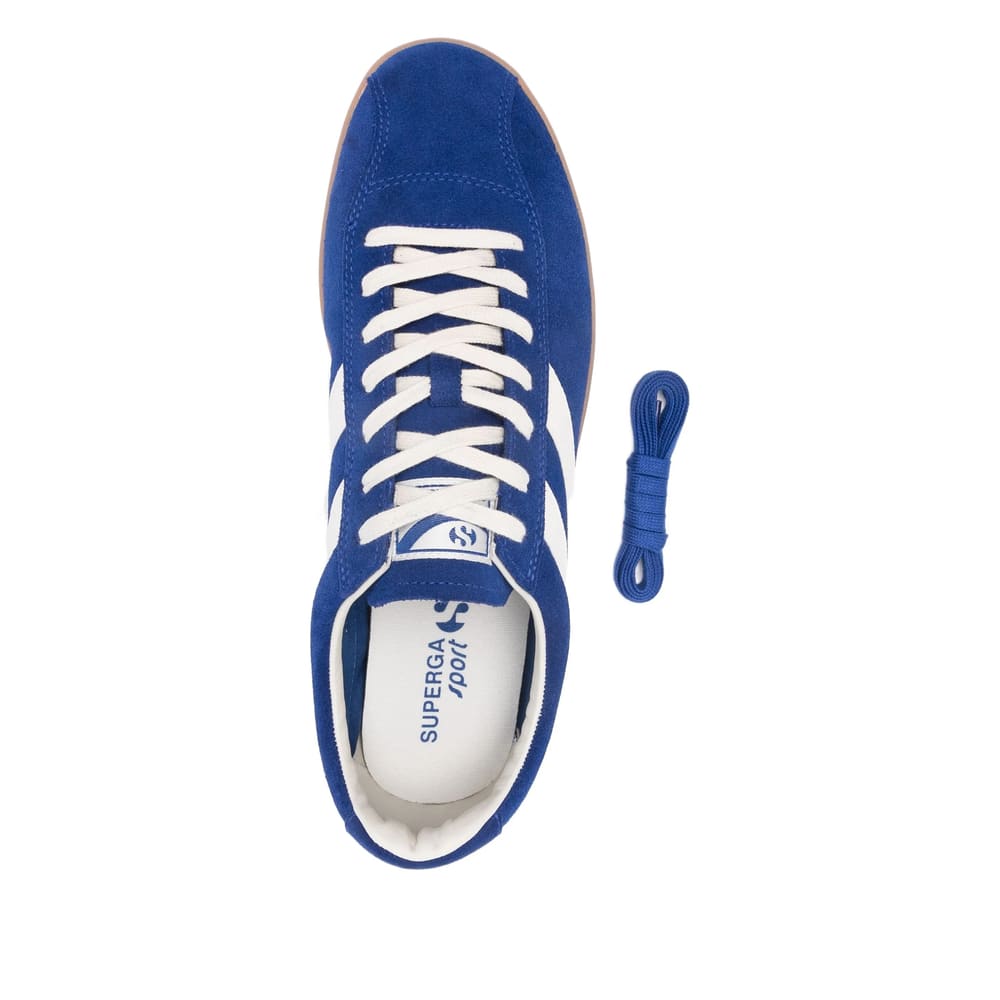 Superga 1960 Capri Sport Stripe Sneakers In Blue