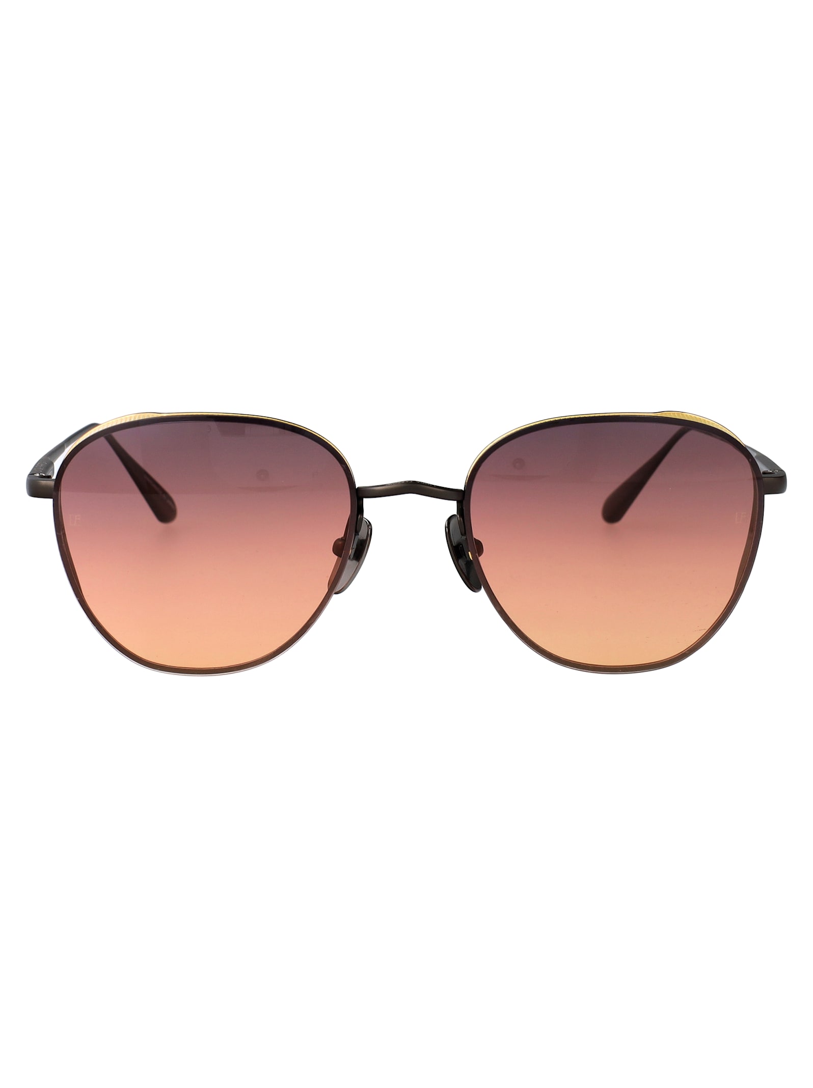 Linda Farrow Hardy Sunglasses In Pink