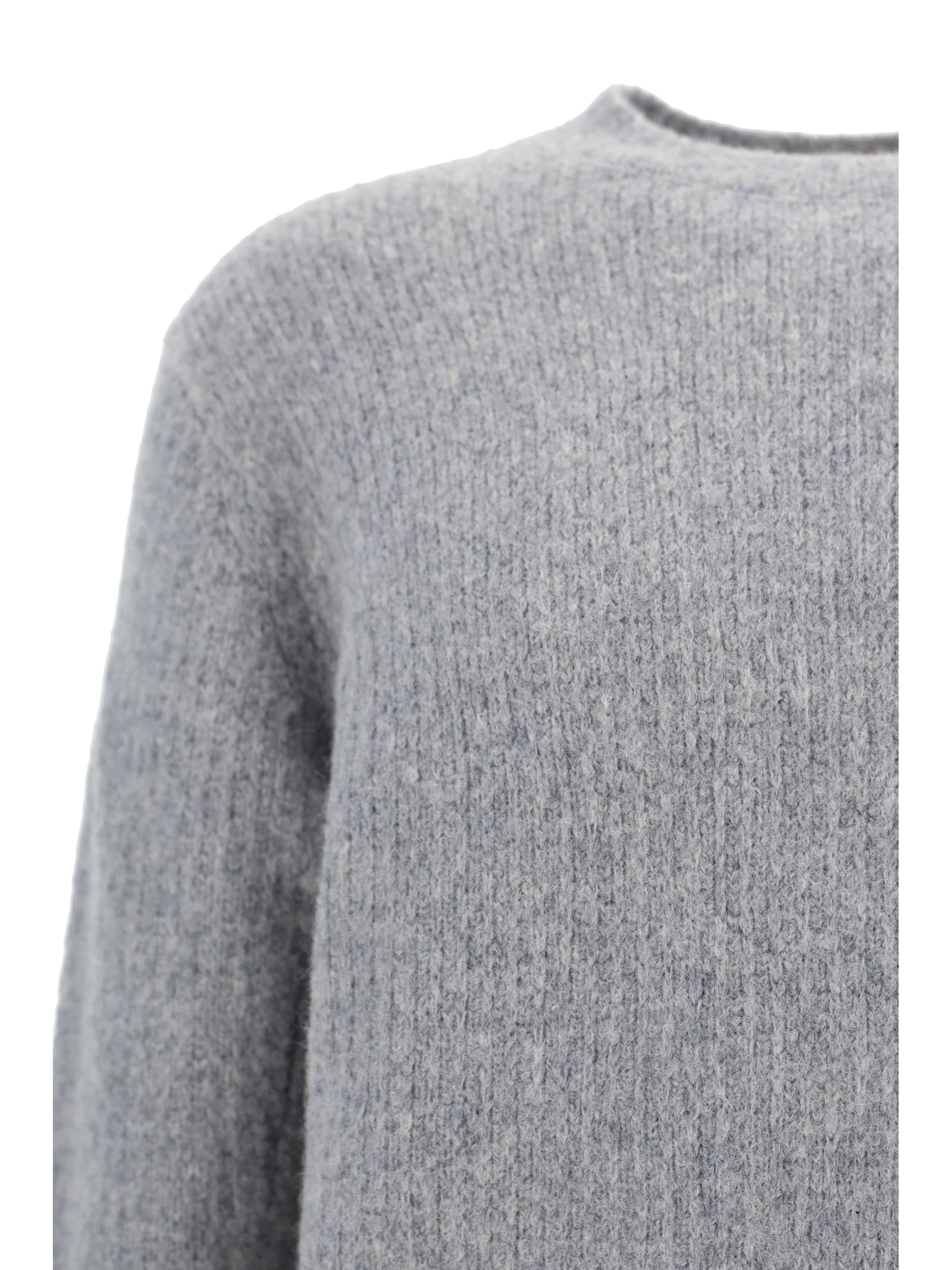 Shop Sunflower Sweater In Grey Melange