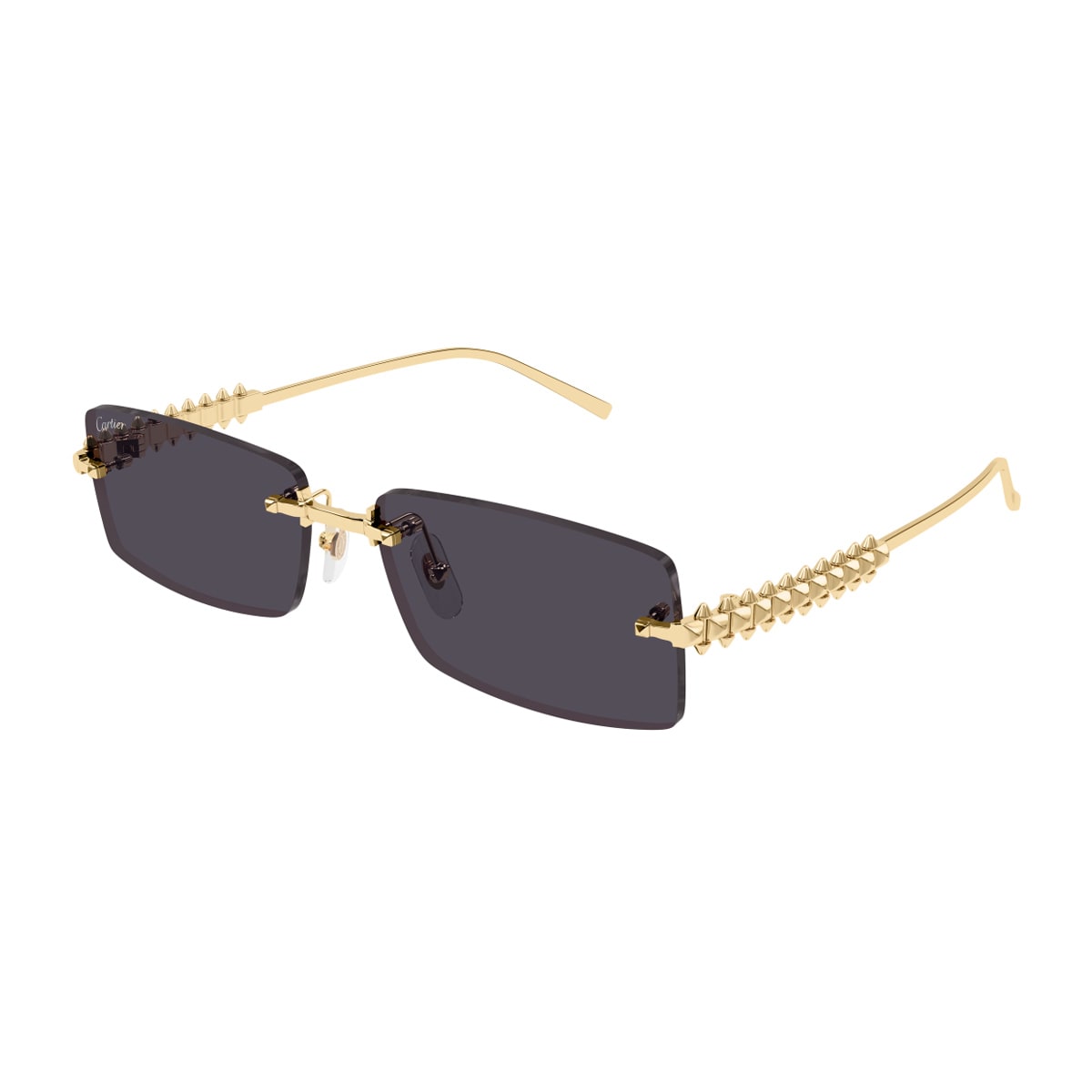 Cartier Ct0604s Clash De Sunglasses In Gold