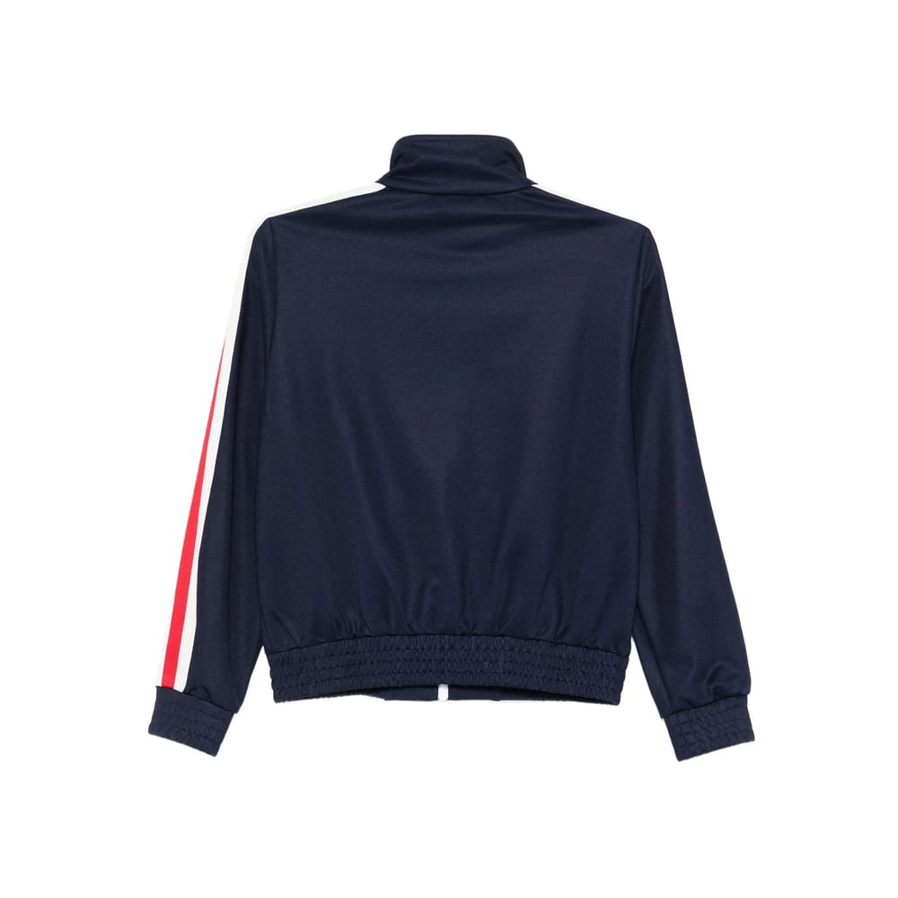 Sporty &amp; Rich Yankees Serif Track Jacket In Blue