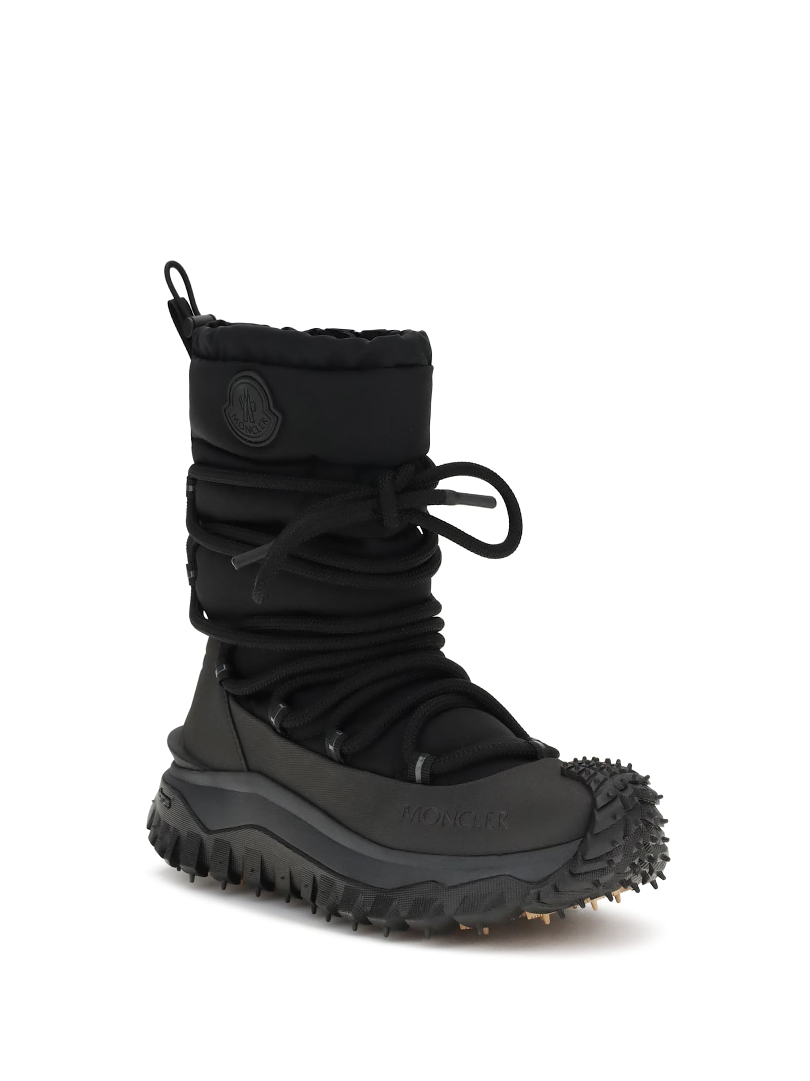 Moncler Trailgrip Apres High Gtx Snow Boots In Animal Print