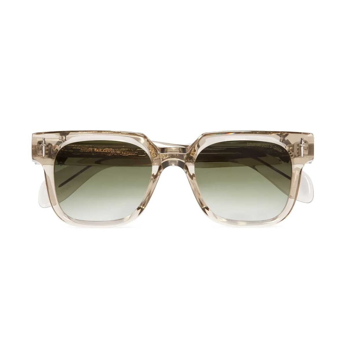 Shop Cutler And Gross The Great Frog 007 03 Sand Crystal Sunglasses In Beige